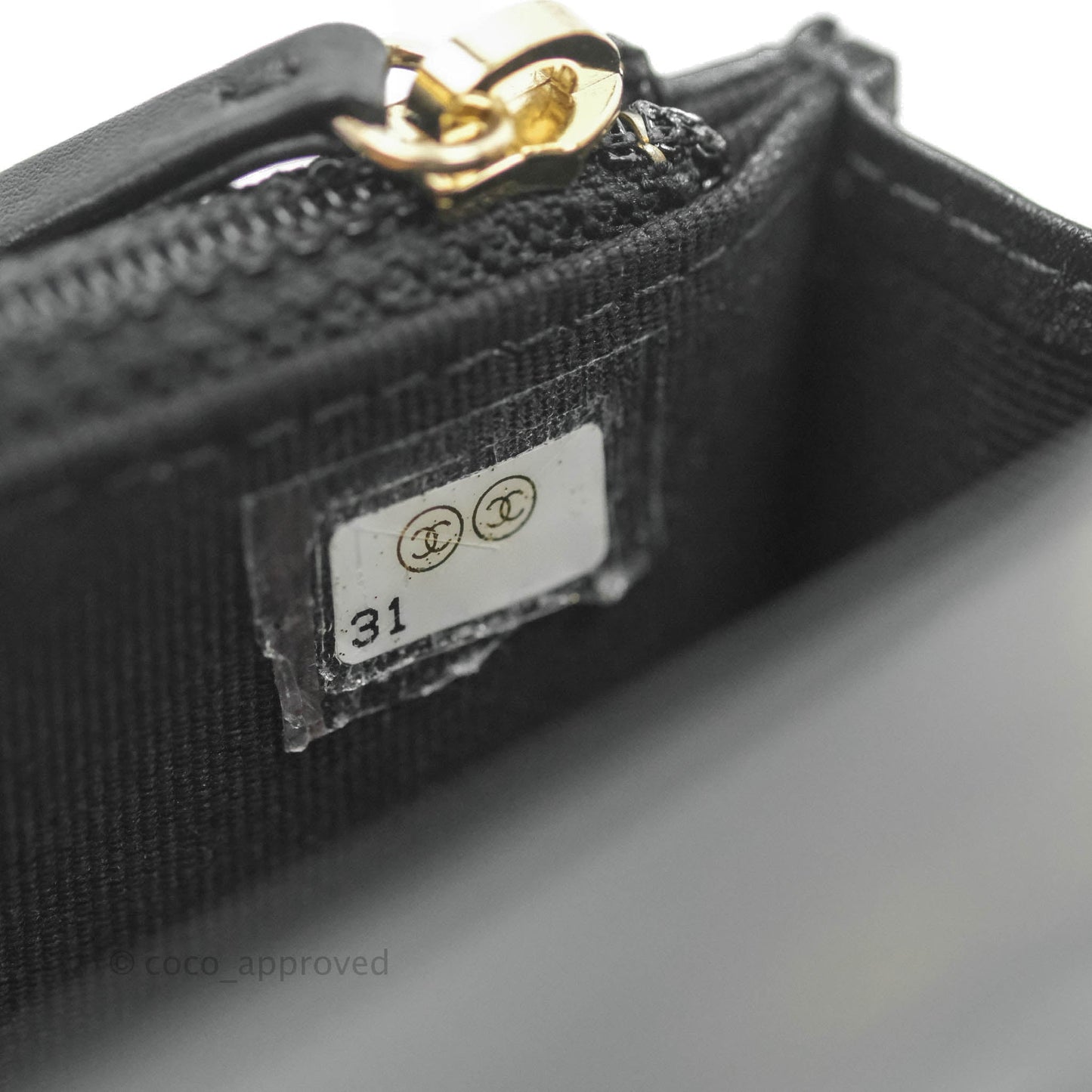 Chanel Imitation Pearls Clutch with Chain Black Shiny Calfskin Gold Hardware