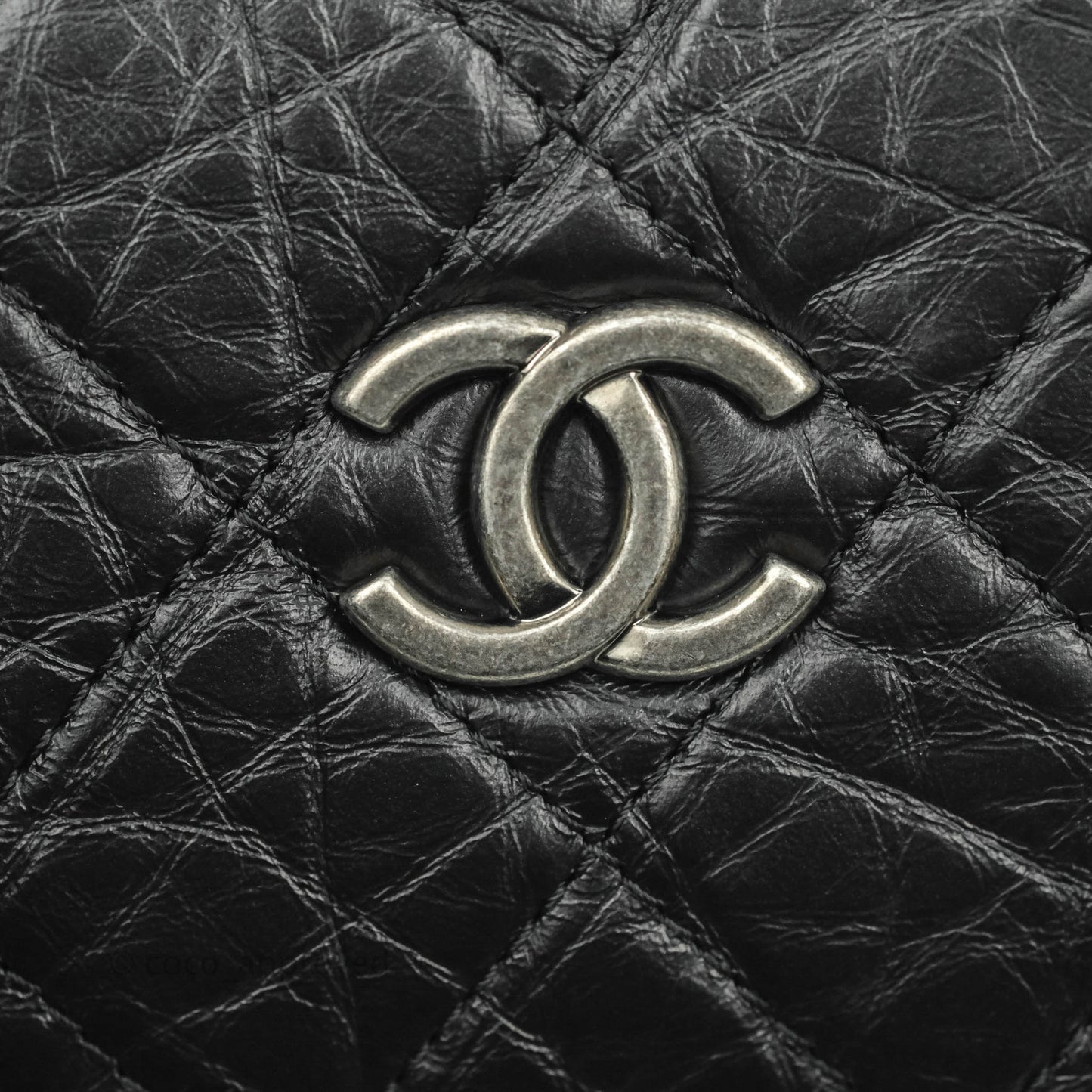 Chanel Small Gabrielle Backpack Black Aged Calfskin