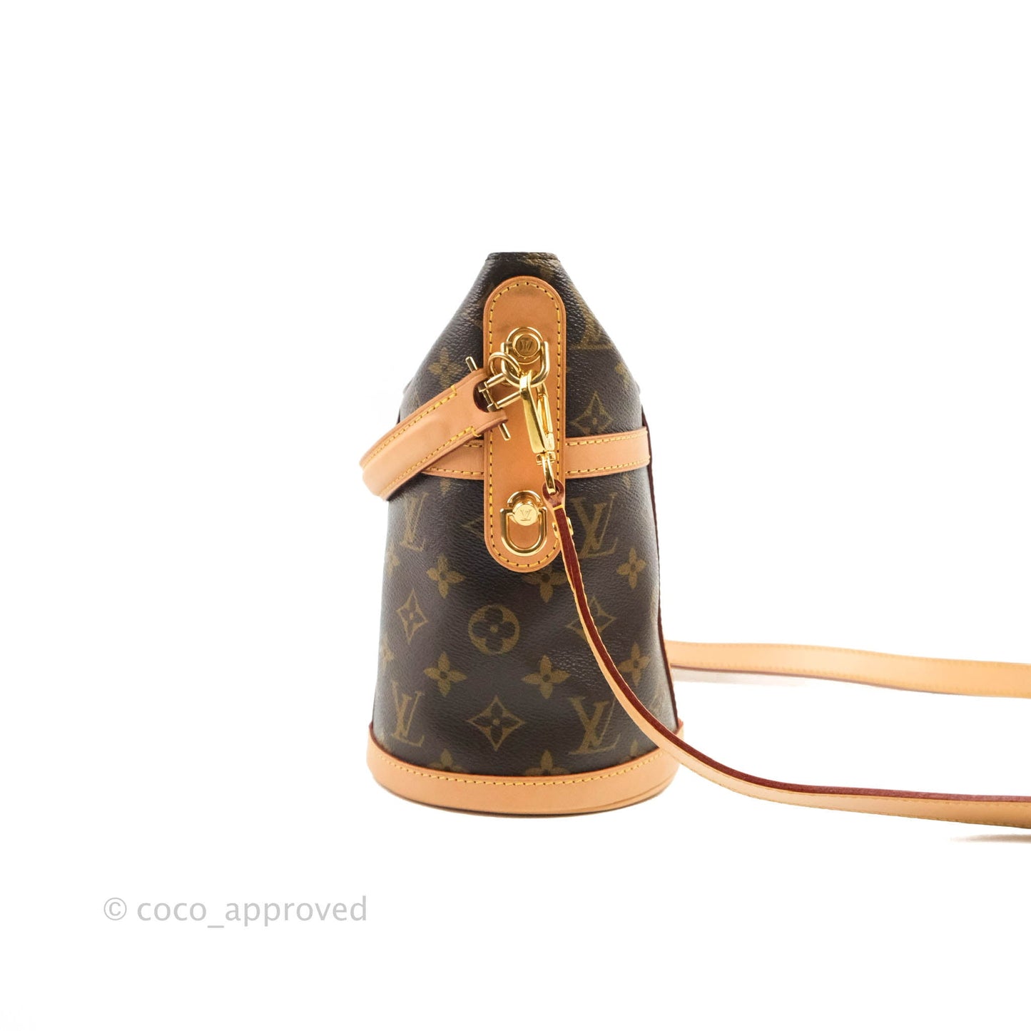 Louis Vuitton Duffle Bucket Bag Monogram Canvas