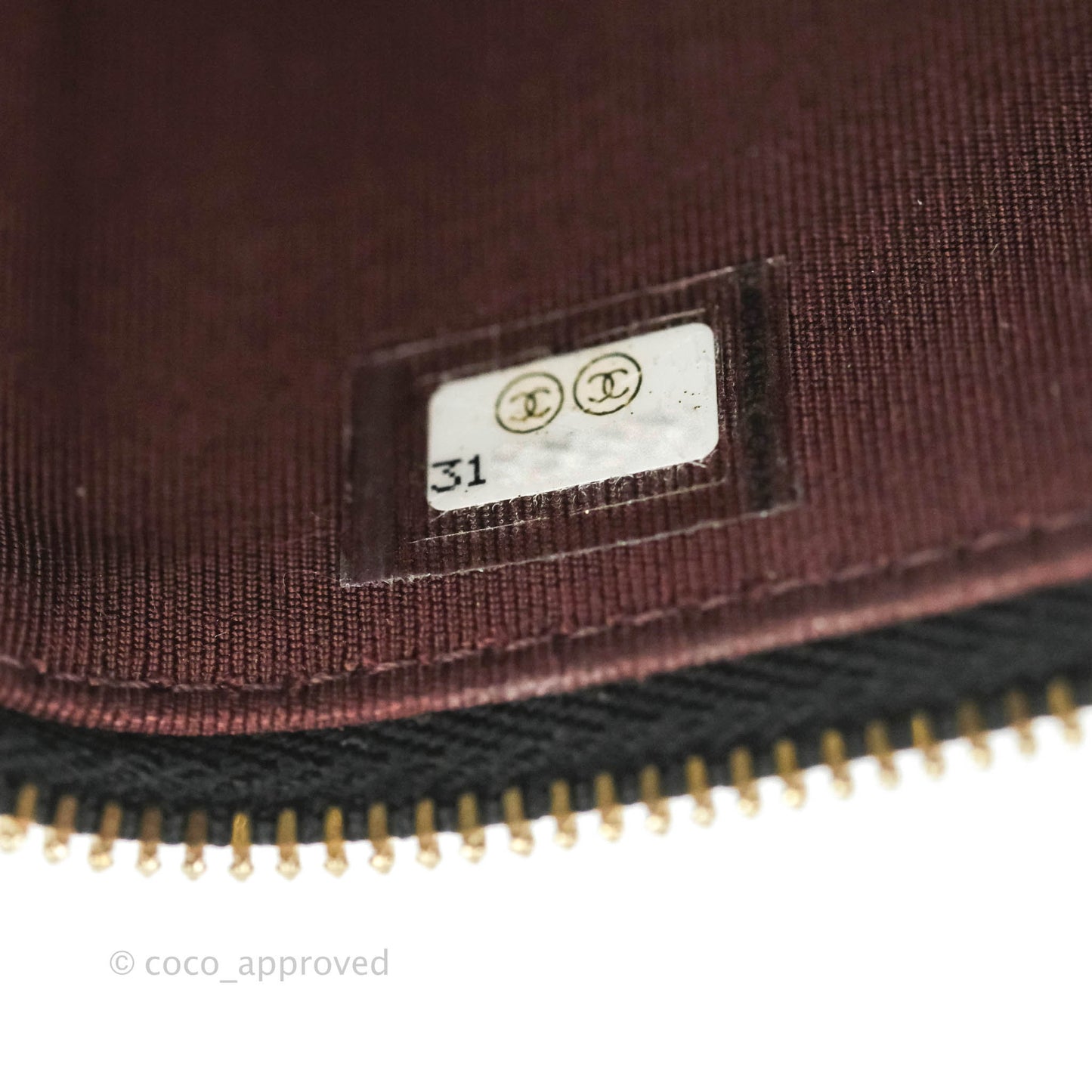 Chanel Classic Vanity Rectangular Black Caviar Gold Hardware