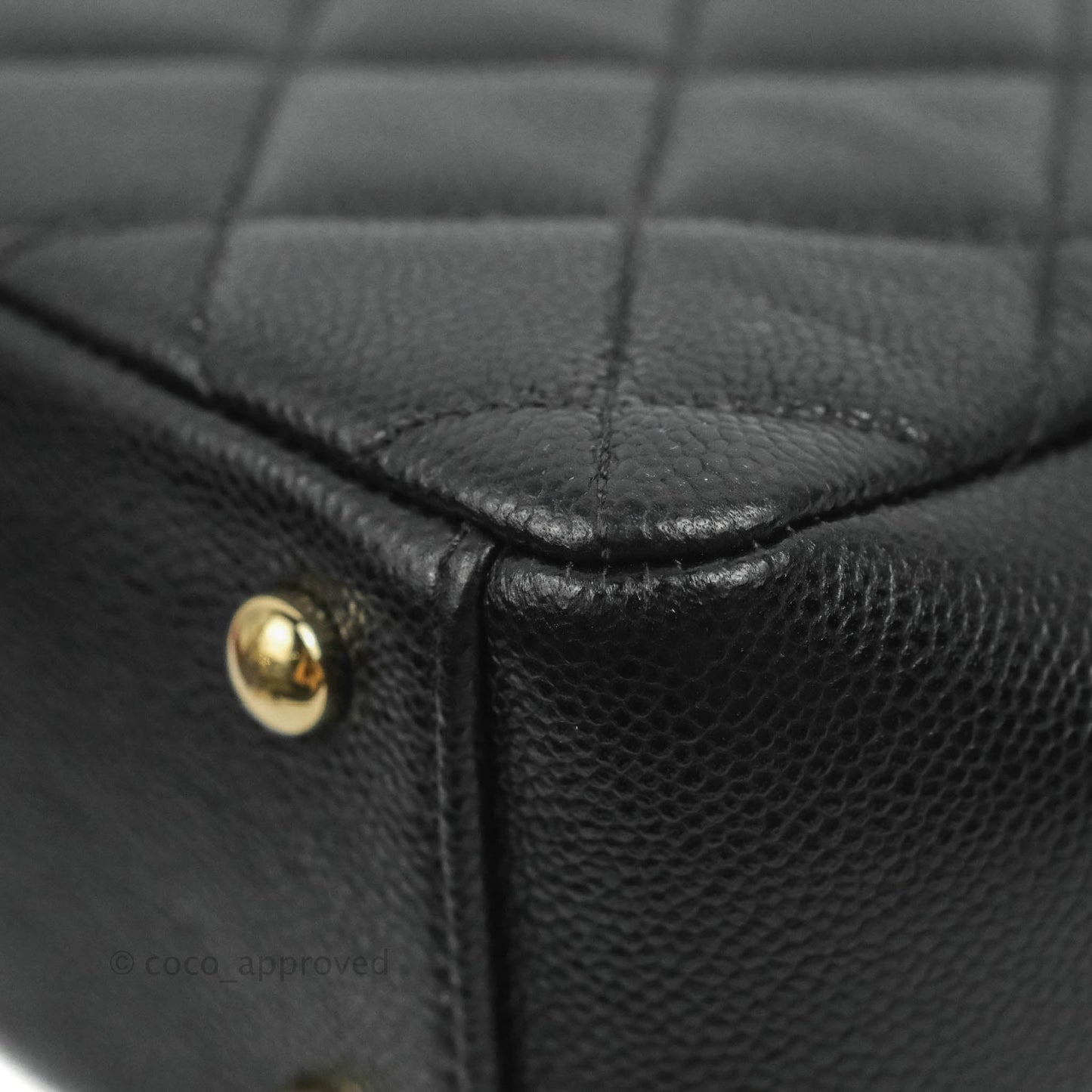 Chanel Quilted Small Business Affinity Flap Black Caviar Gold Hardware