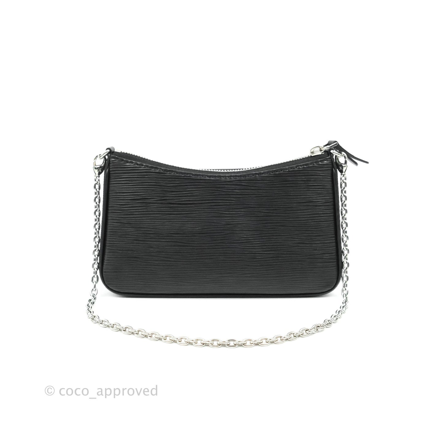 Louis Vuitton Epi Easy Pouch On Strap Black