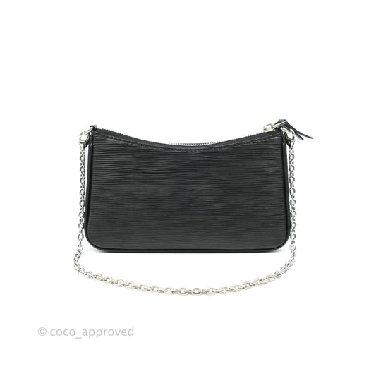 Louis Vuitton Epi Easy Pouch On Strap Black
