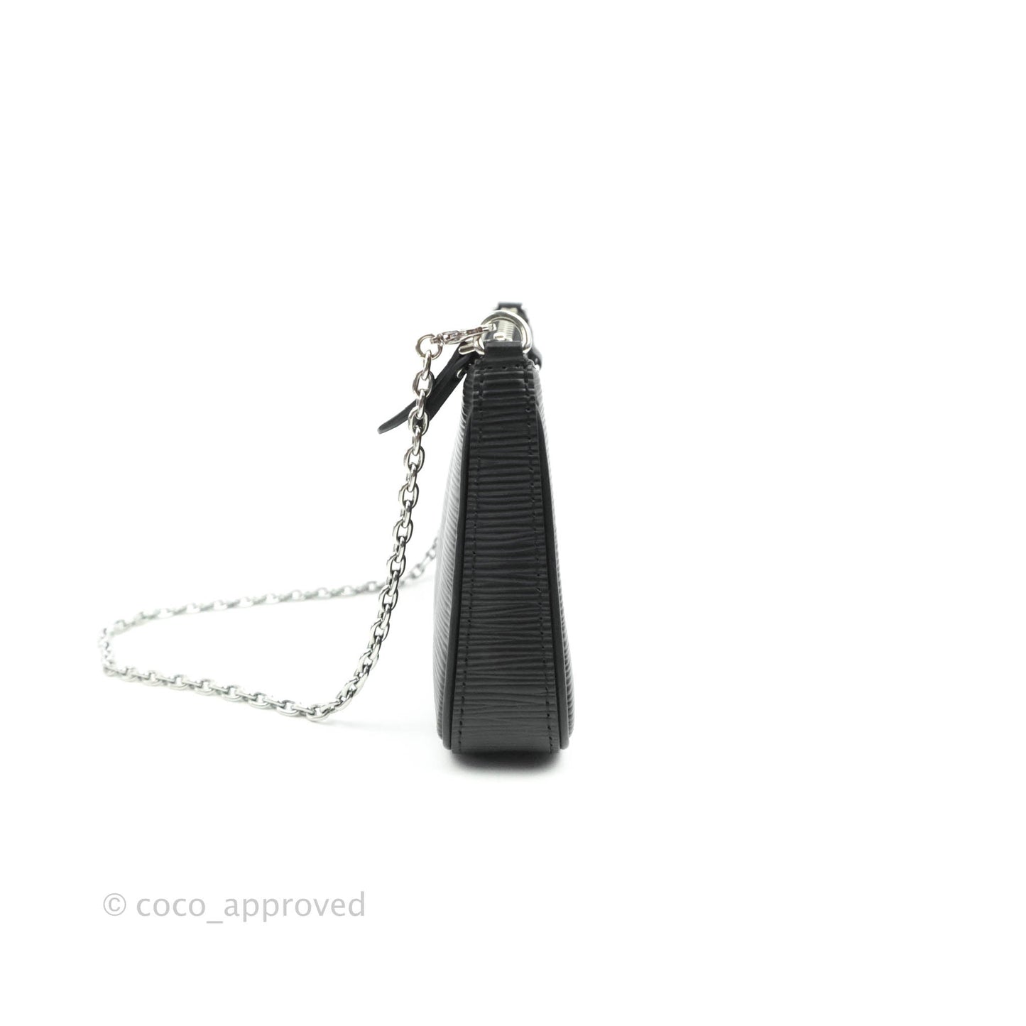 Louis Vuitton Epi Easy Pouch On Strap Black