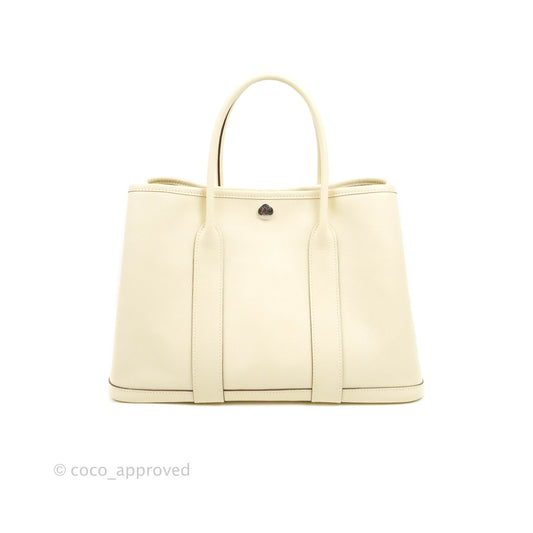 Hermes Garden Party 30 I2 Nata Epsom