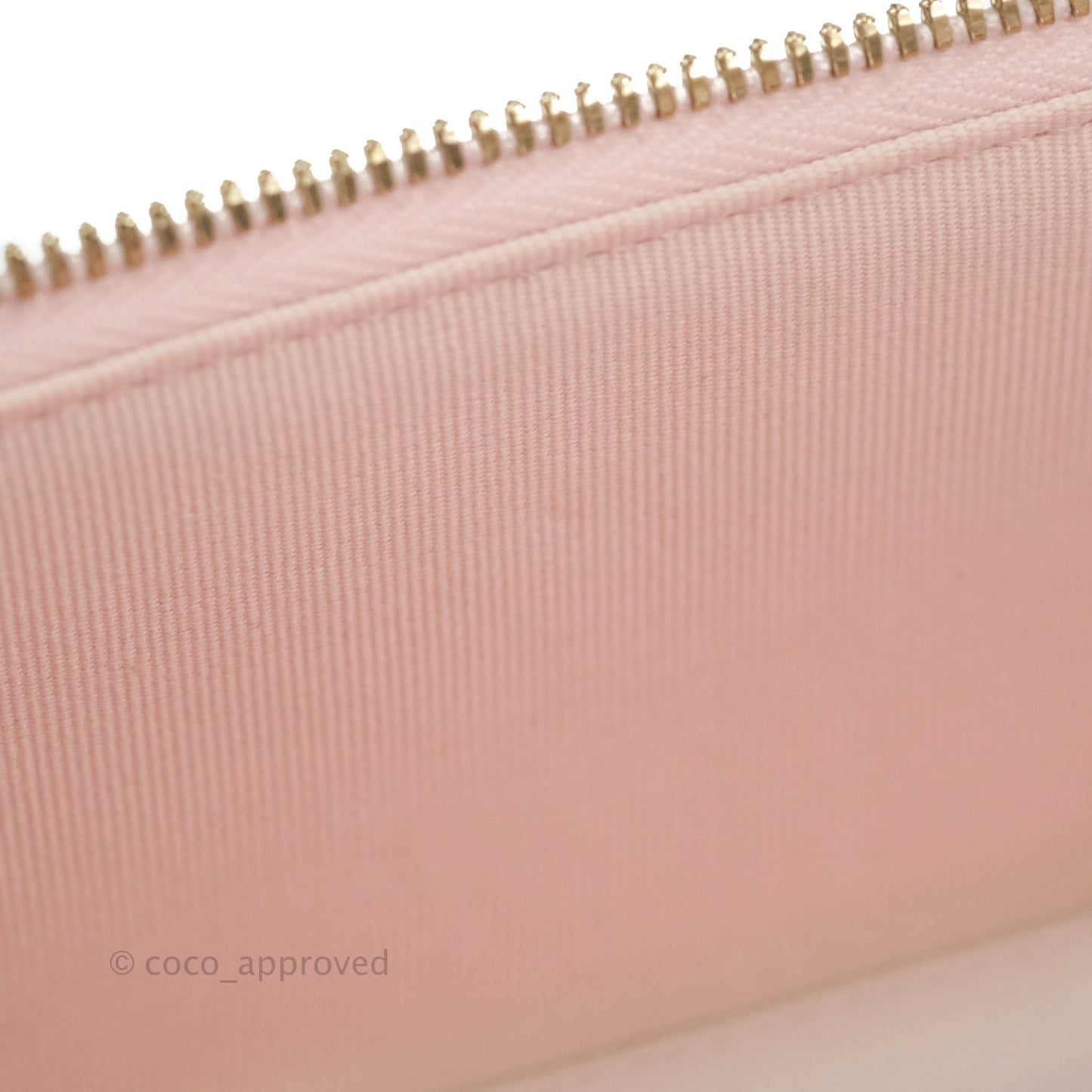 Chanel Vanity with Chain Light Pink Caviar Gold Hardware
