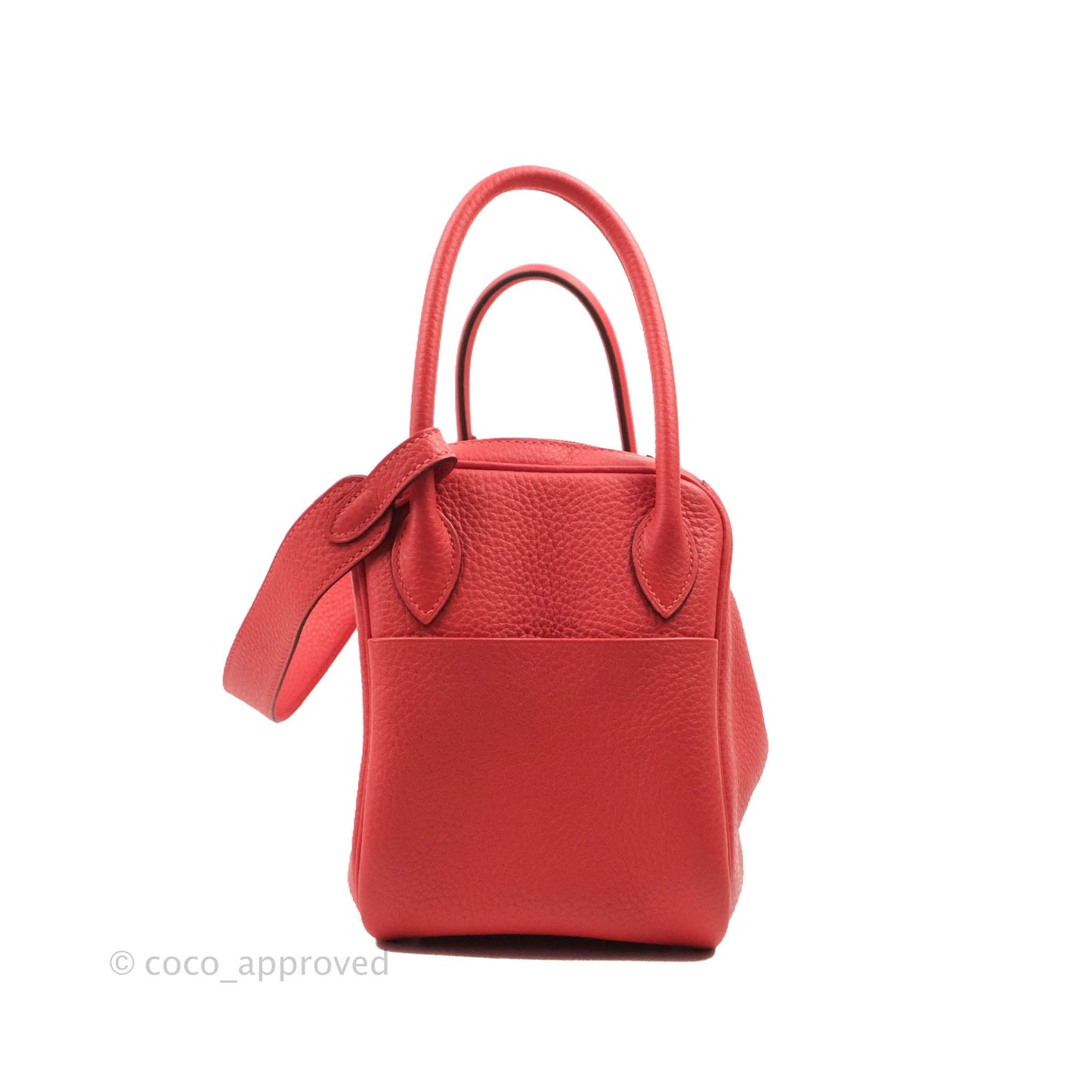 Hermès Lindy 26 Rose Jaipur Clemence Palladium Hardware