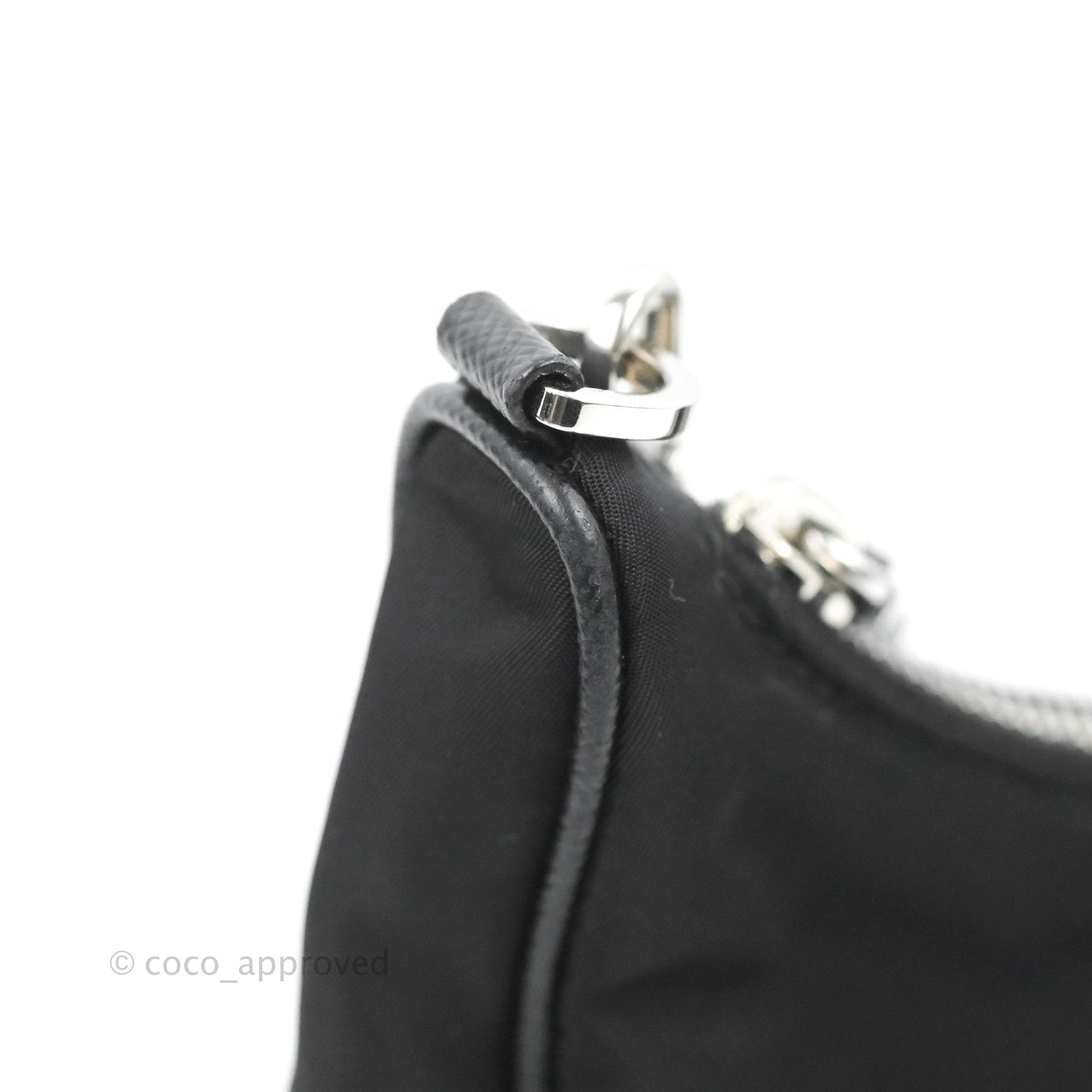Prada Nylon Re-Edition 2005 Shoulder Bag Black
