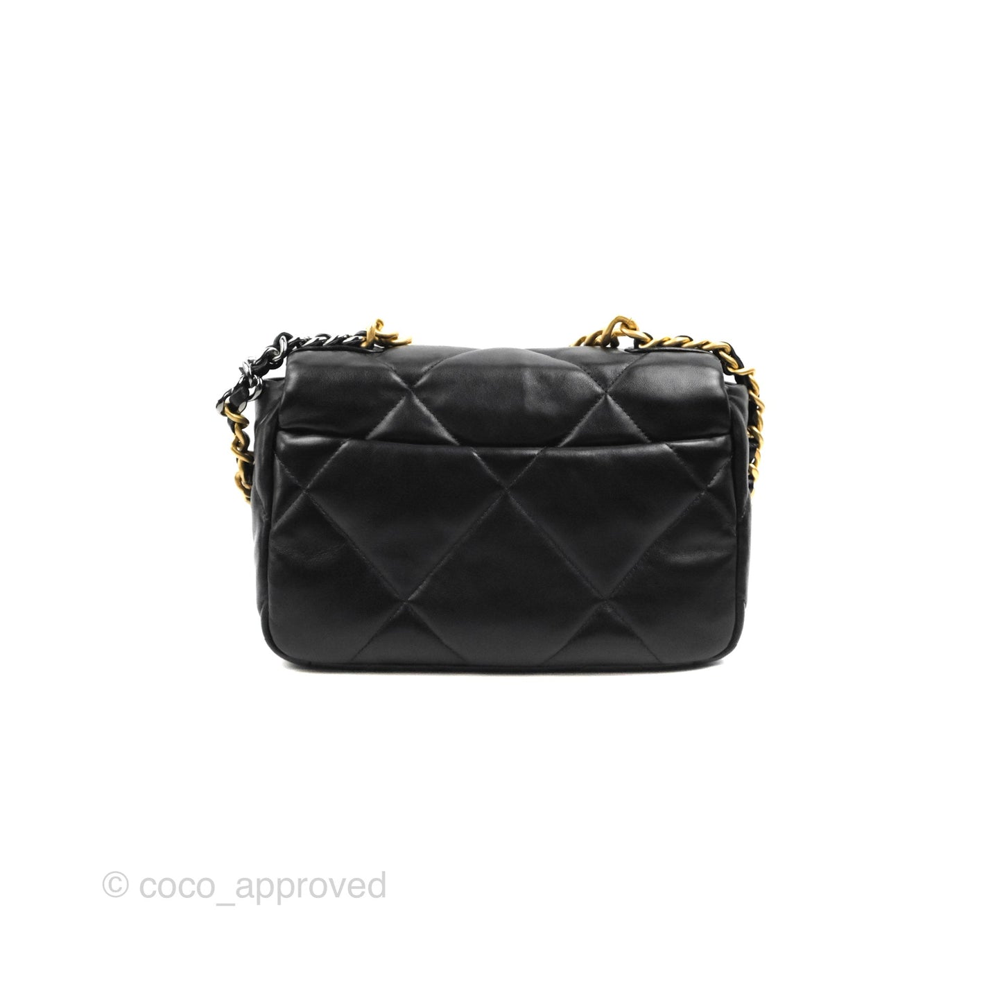 Chanel 19 Small Black Mixed Hardware