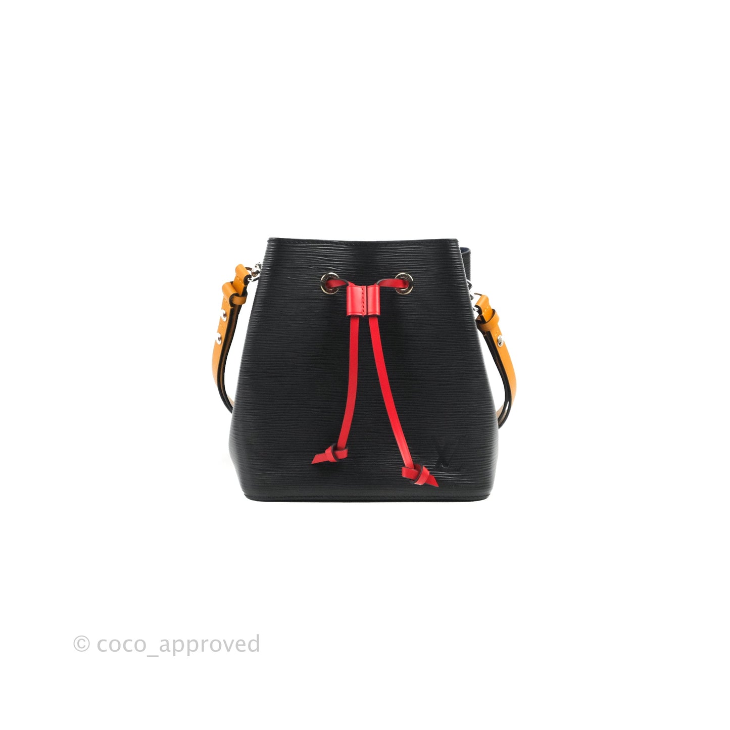 Louis Vuitton Neonoe BB Black Safran Epi Leather⁣