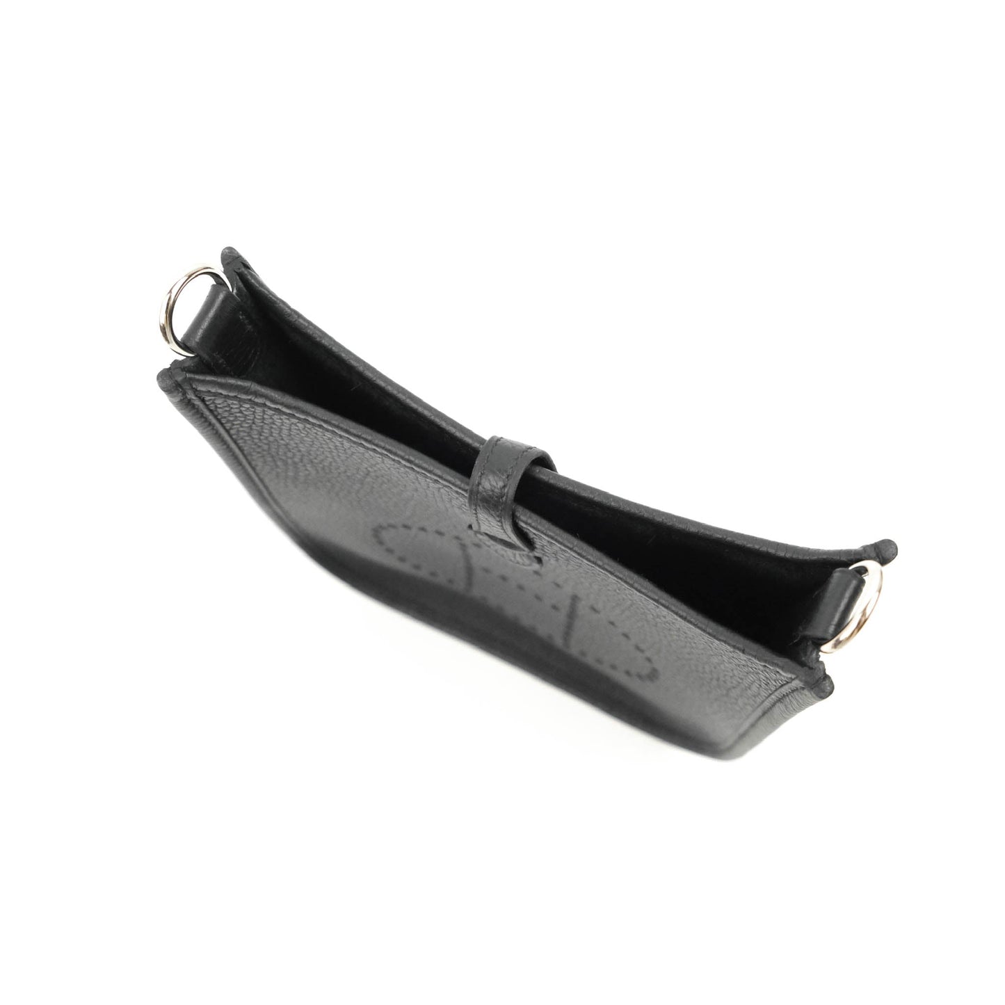Hermès Mini Evelyne 16 Taurillon Clemence Black Palladium Hardware