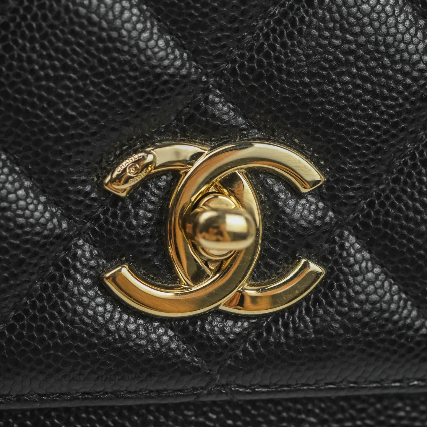 Chanel Quilted Small Business Affinity Flap Black Caviar Gold Hardware