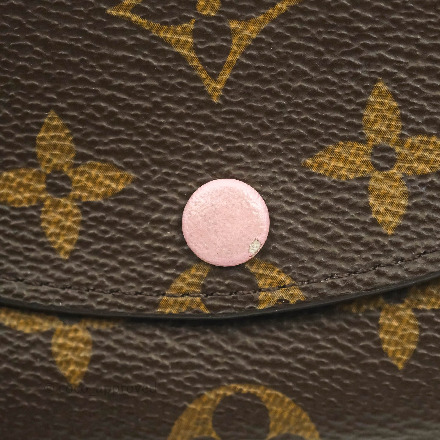 Louis Vuitton Rosalie Coin Purse Monogram Rose Ballerine
