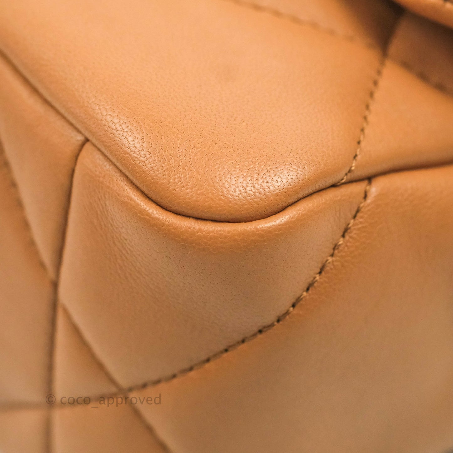Chanel 19 Small Caramel Dark Beige Lambskin Mixed Hardware 21K
