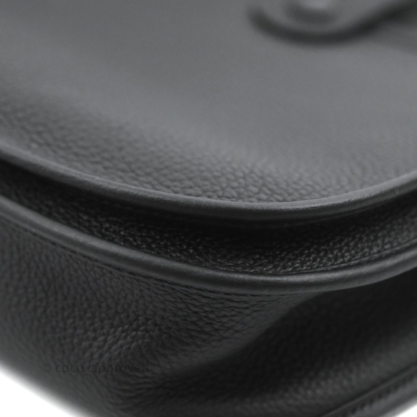 Hermes Evelyne III 29 Black Clemence Gold Hardware