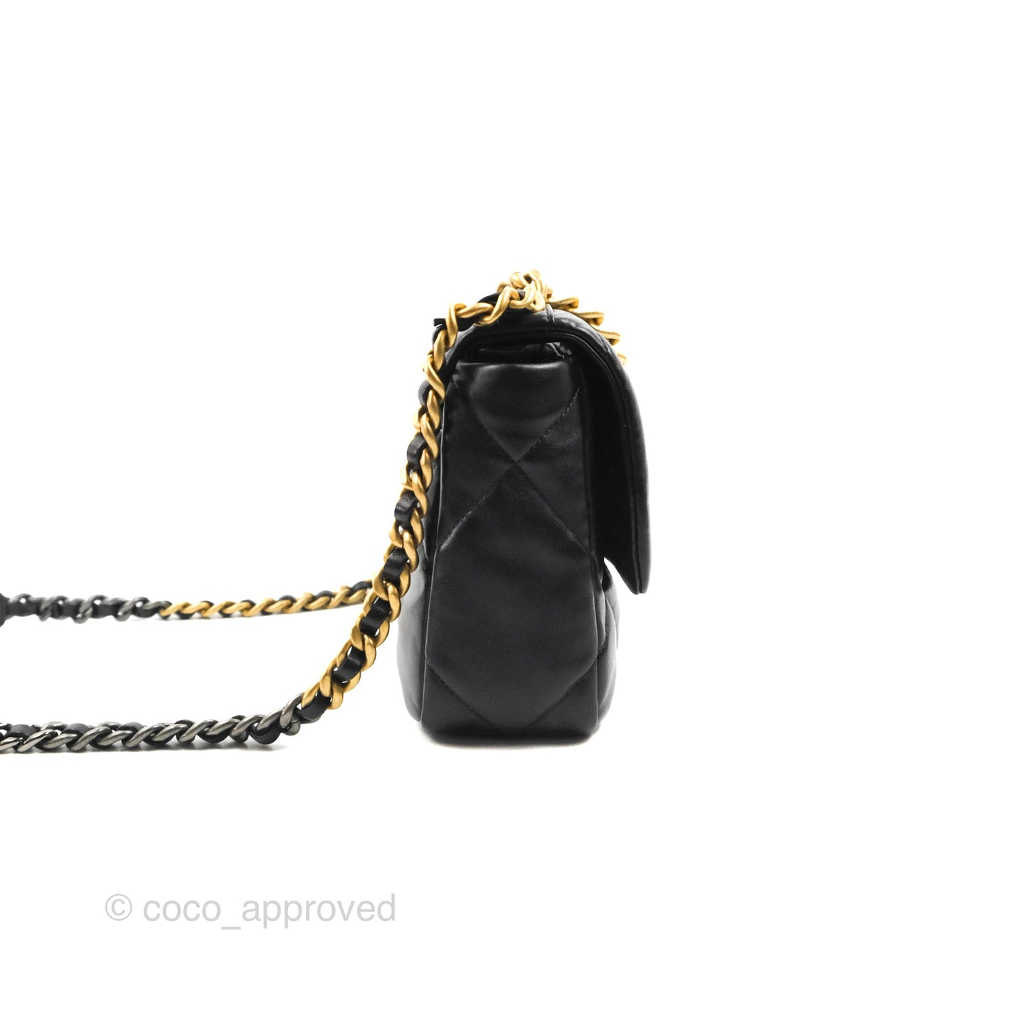 Chanel 19 Small Black Mixed Hardware