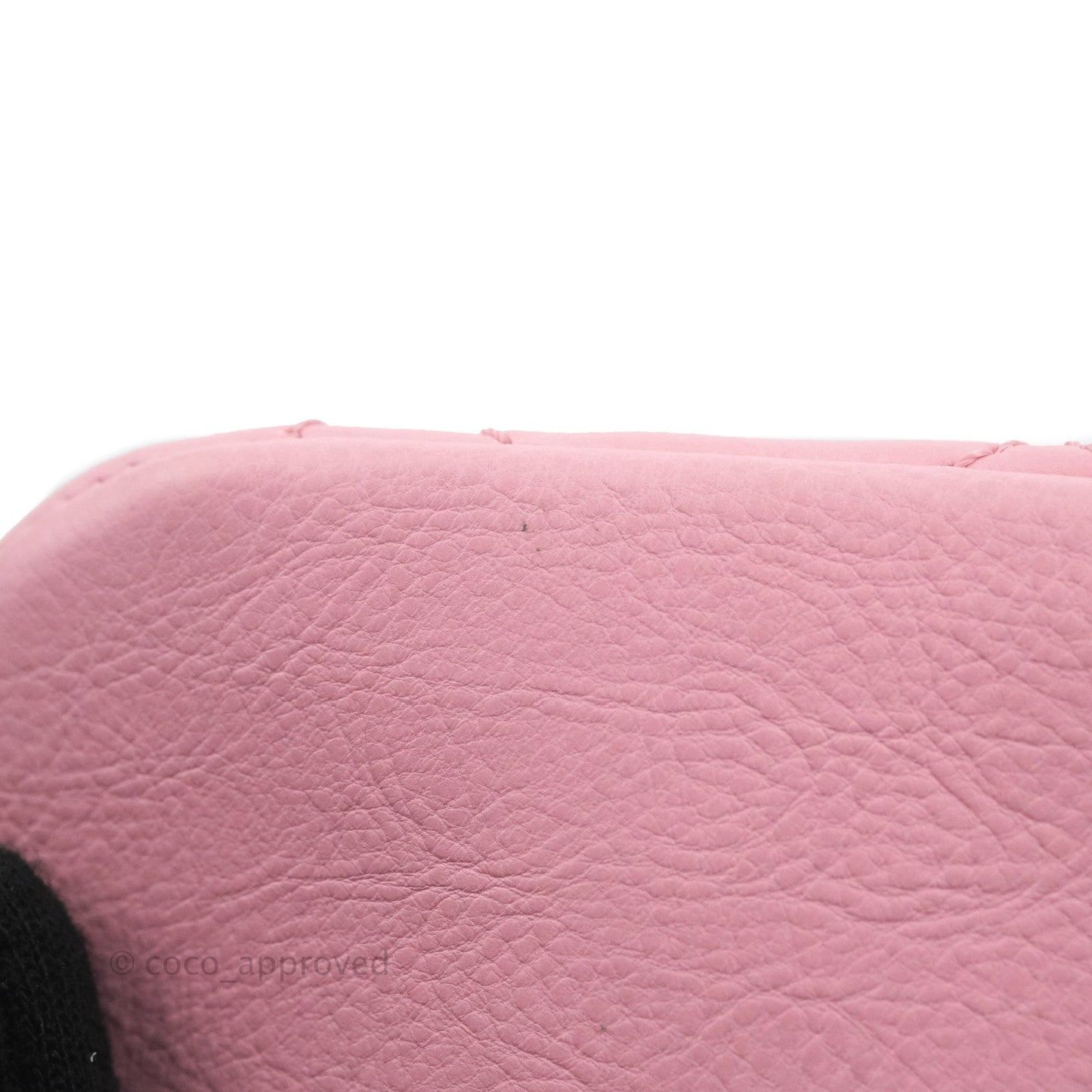 Chanel CC Crown Flap Pink Calfskin Antique Gold Hardware