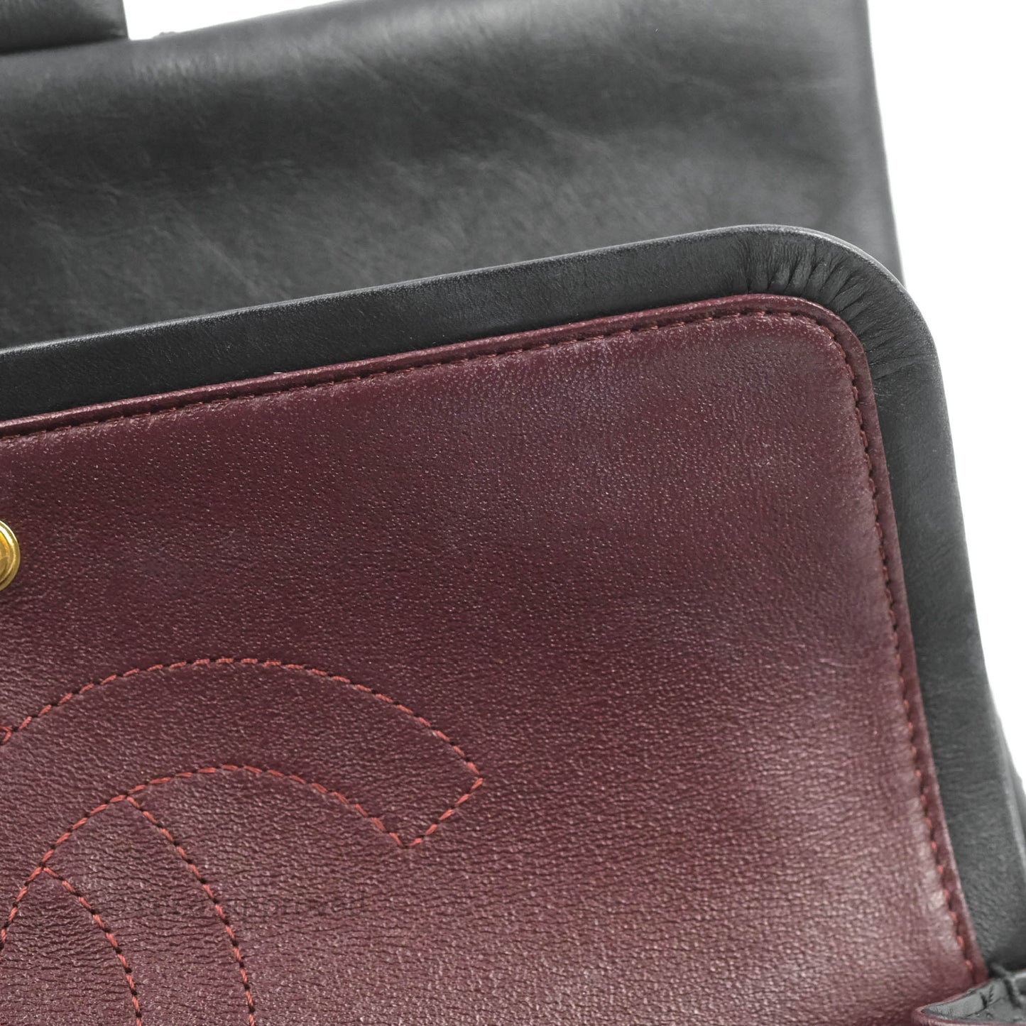 Chanel Reissue 225 Quilted Flap Black Aged Calfskin Aged Gold Hardware
