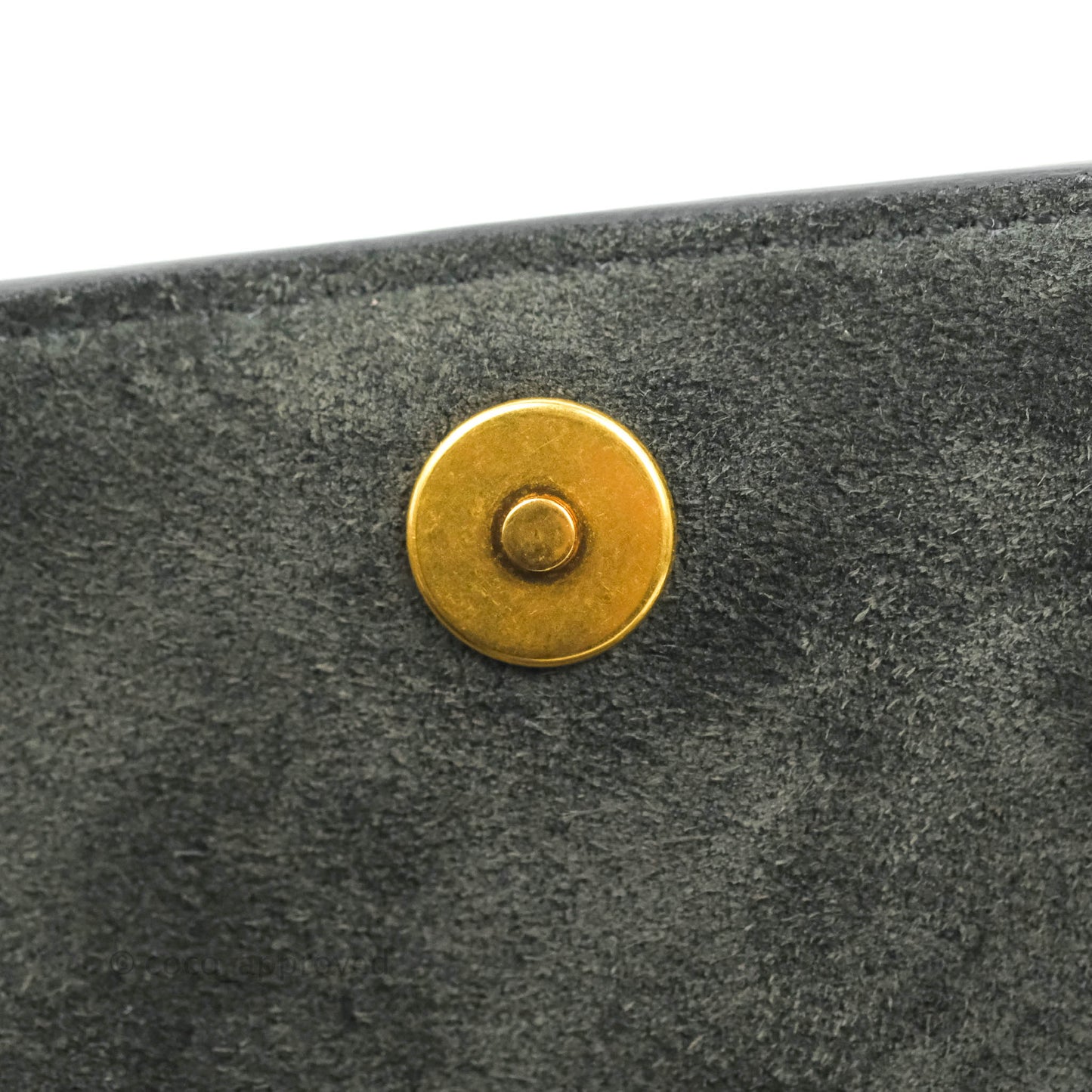 Celine Pico Belt Bag Grey Grained Calfskin Gold Hardware