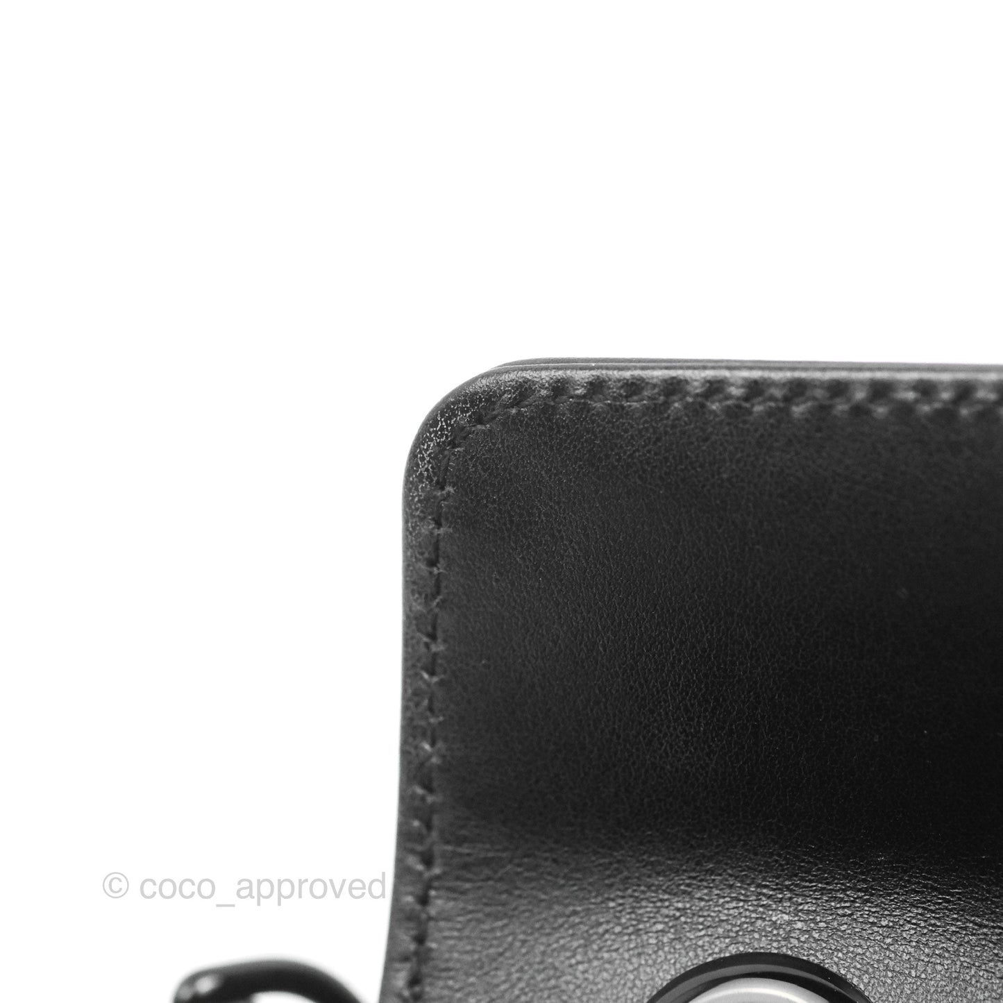 Gucci Mini Chevron GG Marmont Matelassé Bag So Black Calfskin