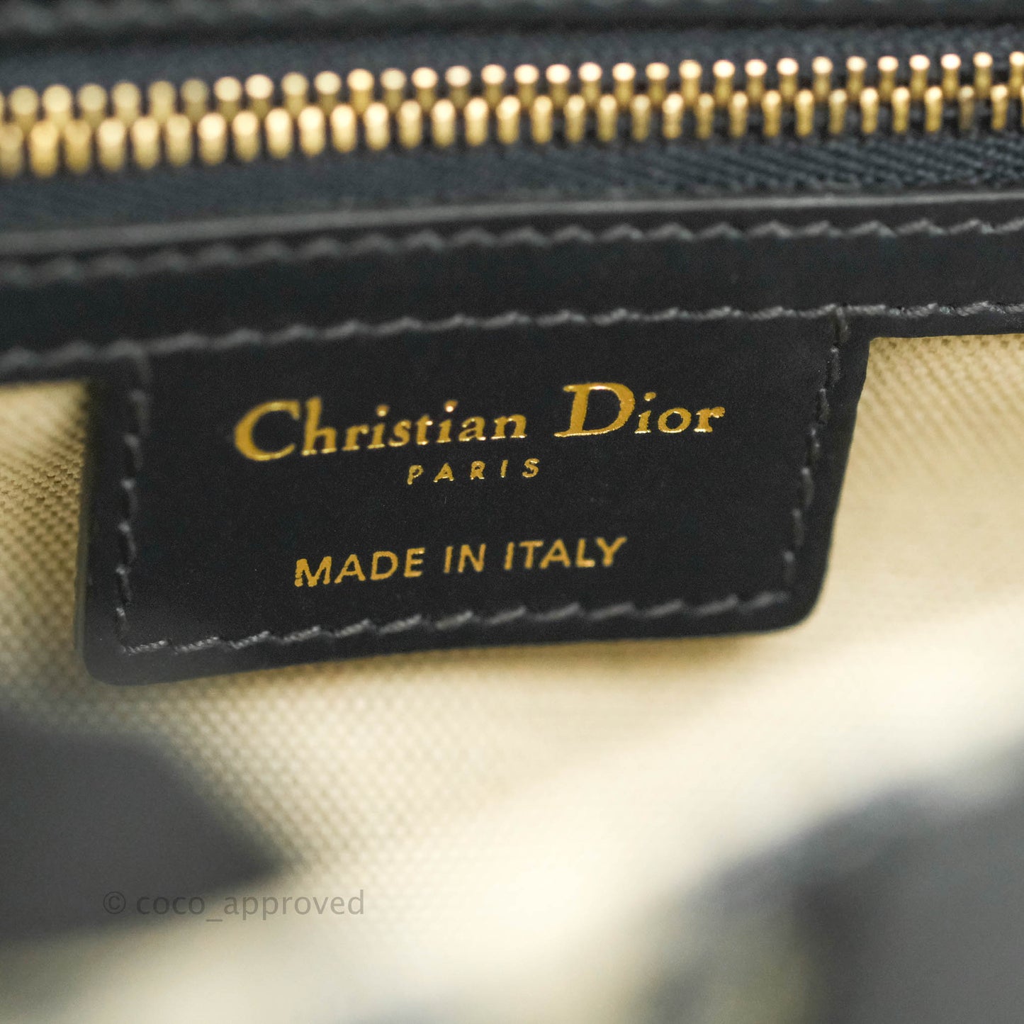 Christian Dior Saddle Medium Blue Oblique Jacquard Gold Hardware