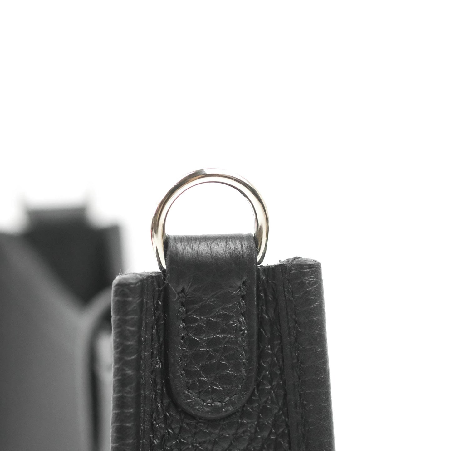 Hermès Mini Evelyne 16 Taurillon Clemence Black Palladium Hardware