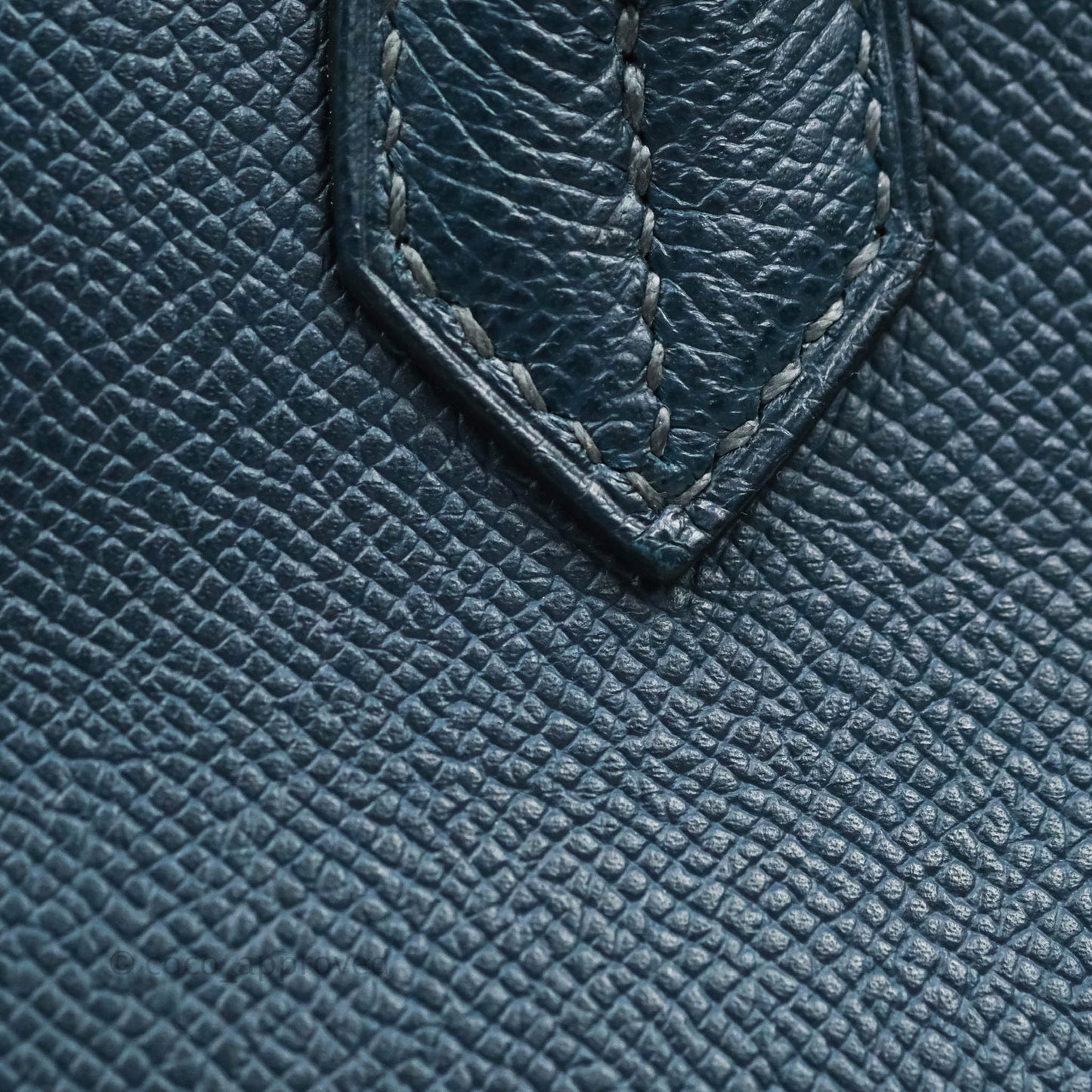 Hermès Birkin 30 Navy Epsom Silver Hardware