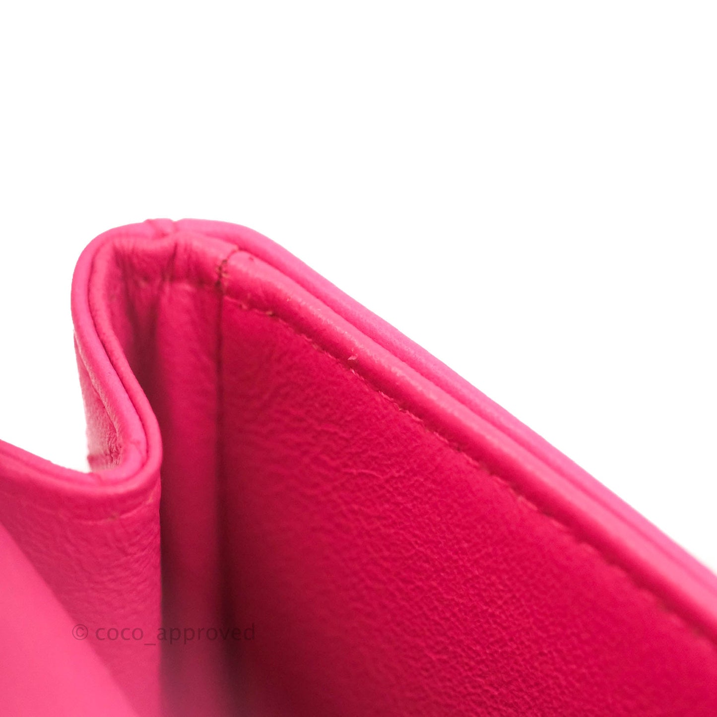 Chanel Classic M/L Medium Flap Quilted Pink Lambskin Gold Hardware