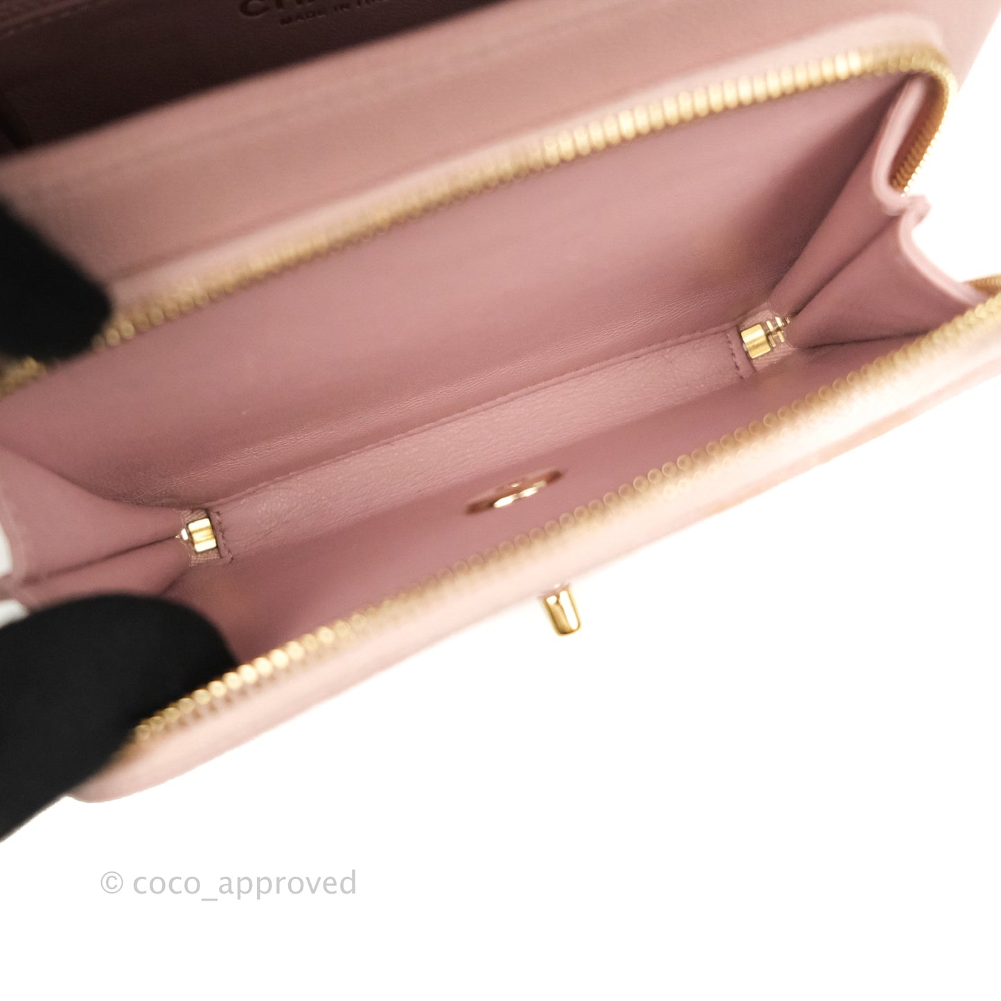 Chanel Quilted Small Business Affinity Flap Pink Caviar Gold Hardware