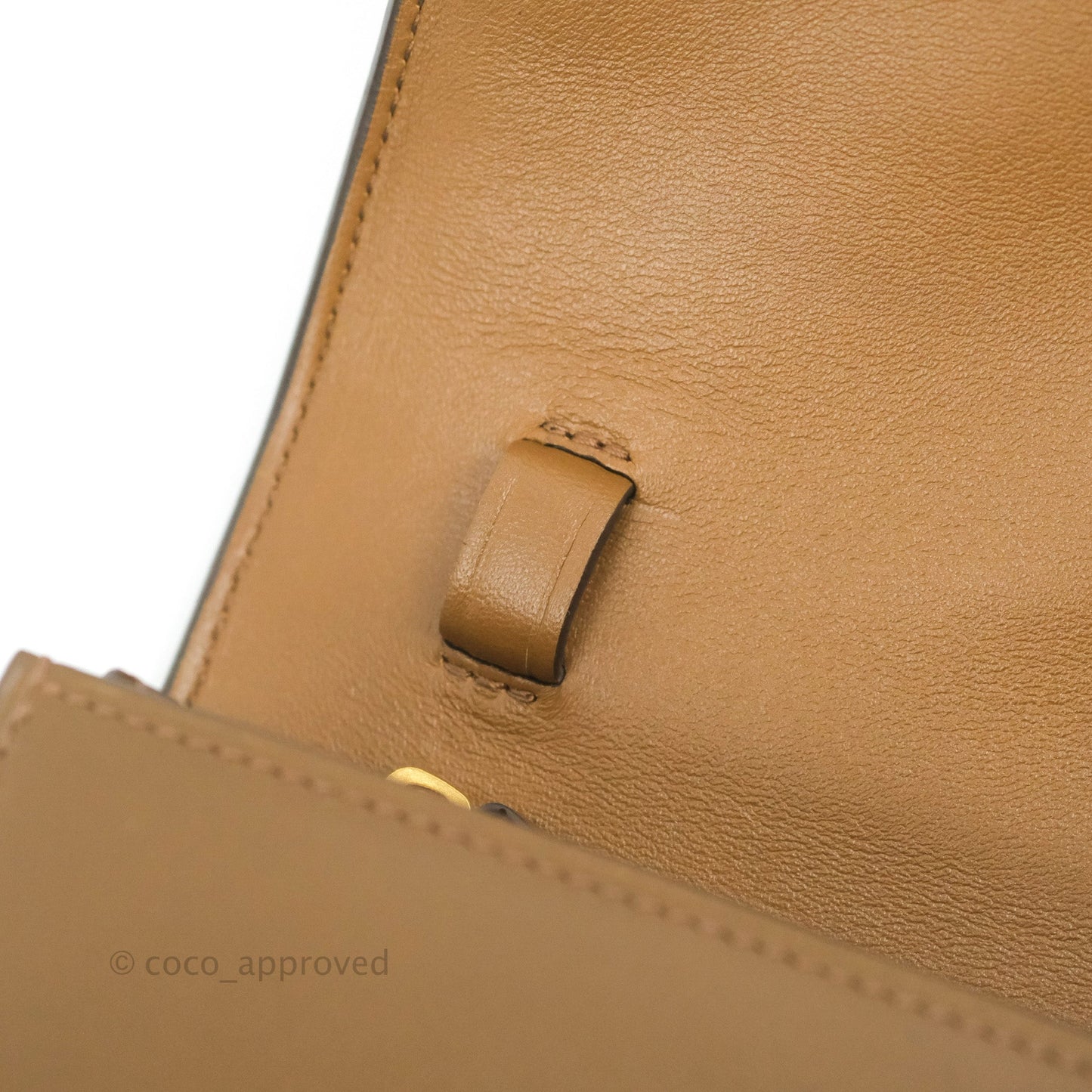 Celine Medium Classic Box Flap Caramel Smooth Calfskin