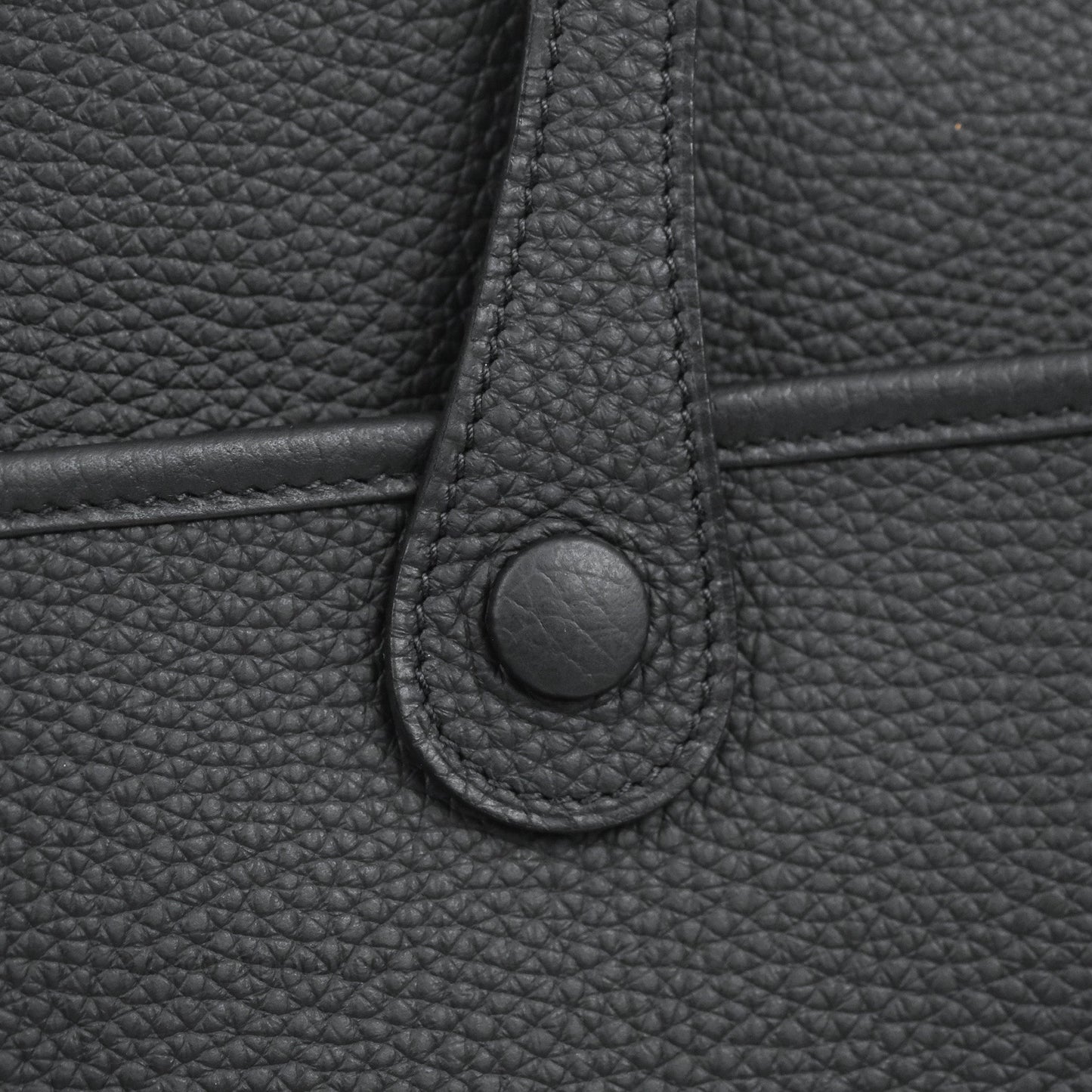 Hermes Evelyne III 29 Black Clemence Gold Hardware