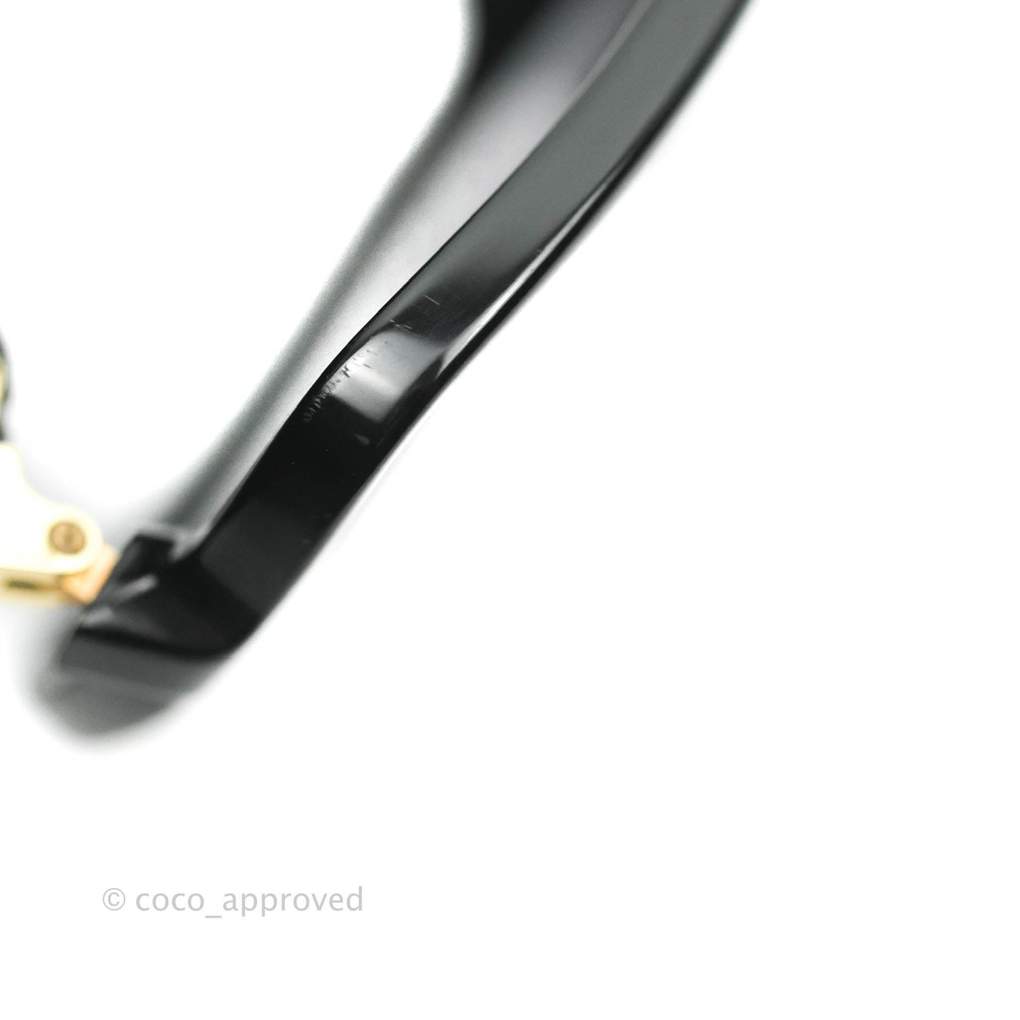 Chanel Square Chainlink Gradient Grey Lenses Sunglasses