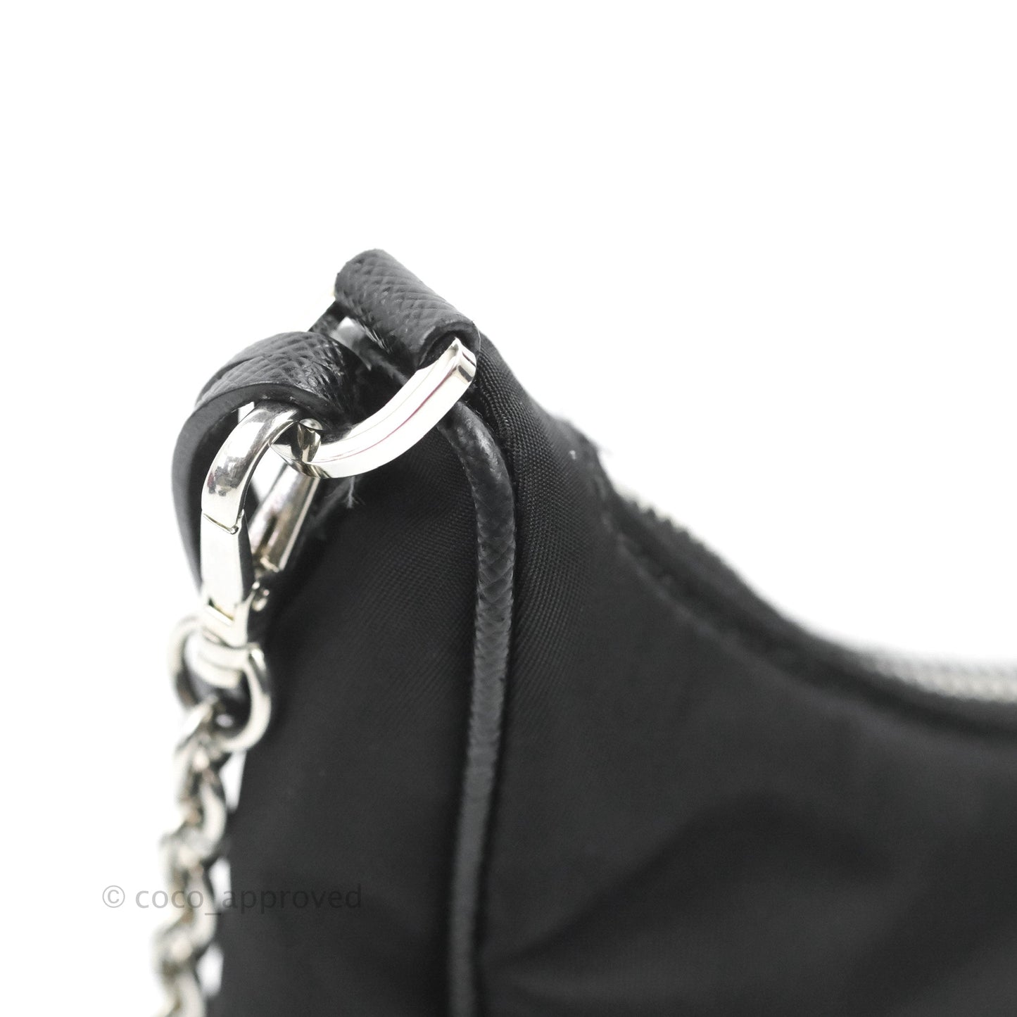 Prada Nylon Re-Edition 2005 Shoulder Bag Black