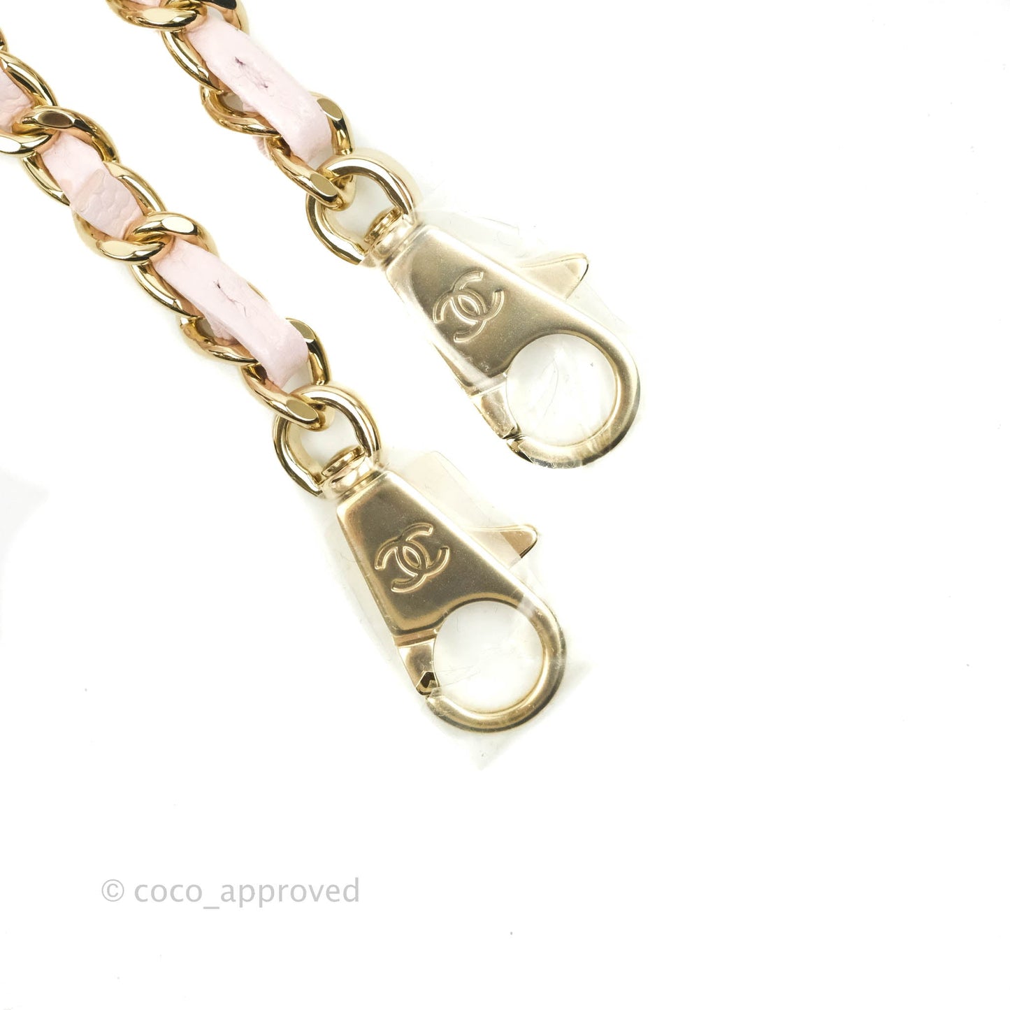 Chanel Small Coco Handle Light Pink Caviar Gold Hardware