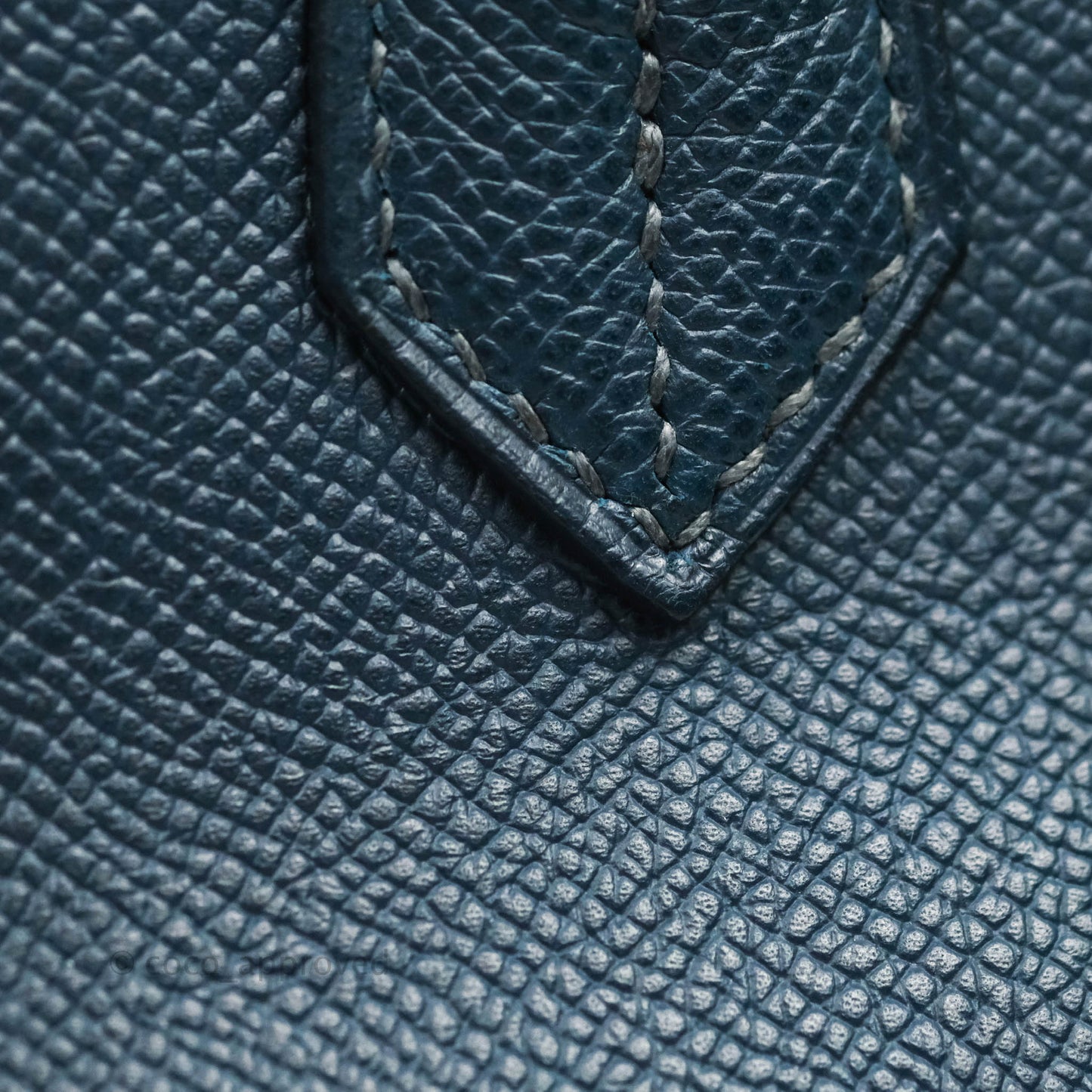 Hermès Birkin 30 Navy Epsom Silver Hardware