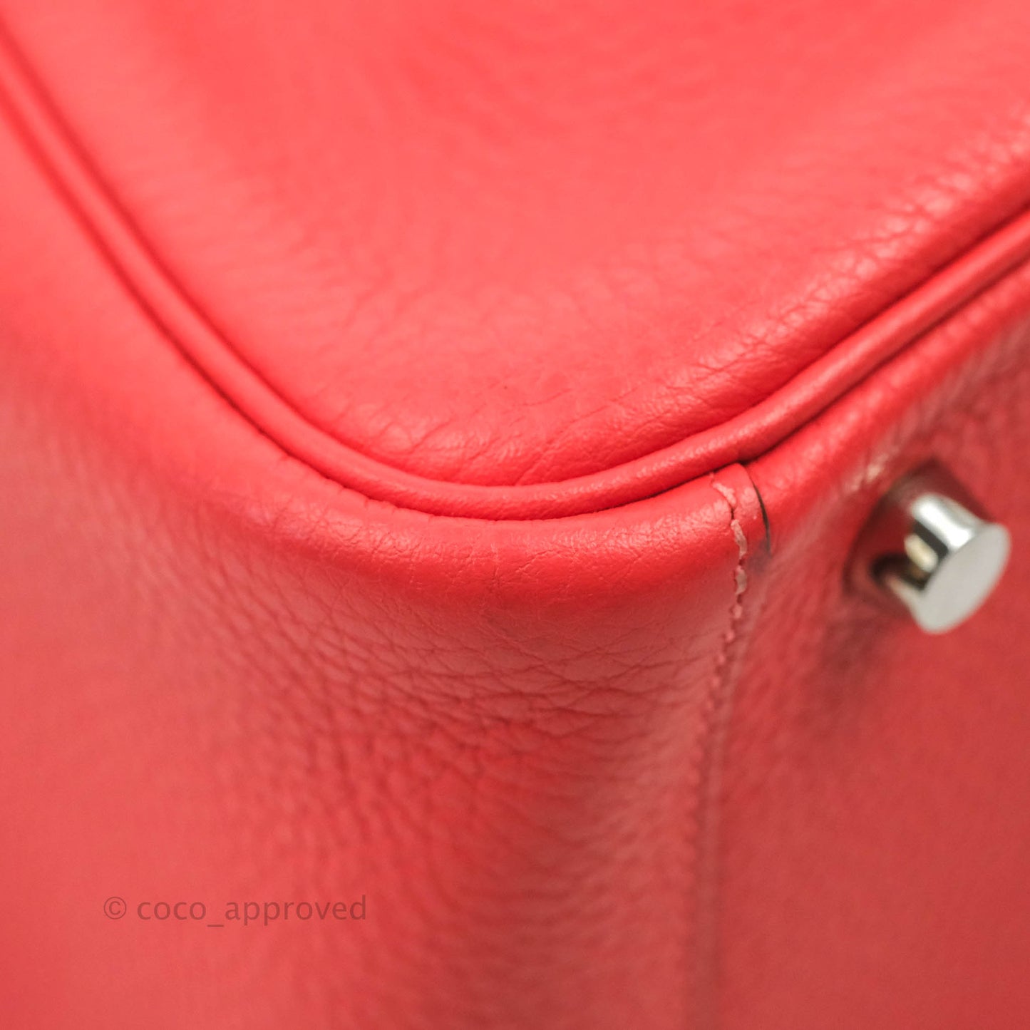 Hermès Lindy 26 Rose Jaipur Clemence Palladium Hardware