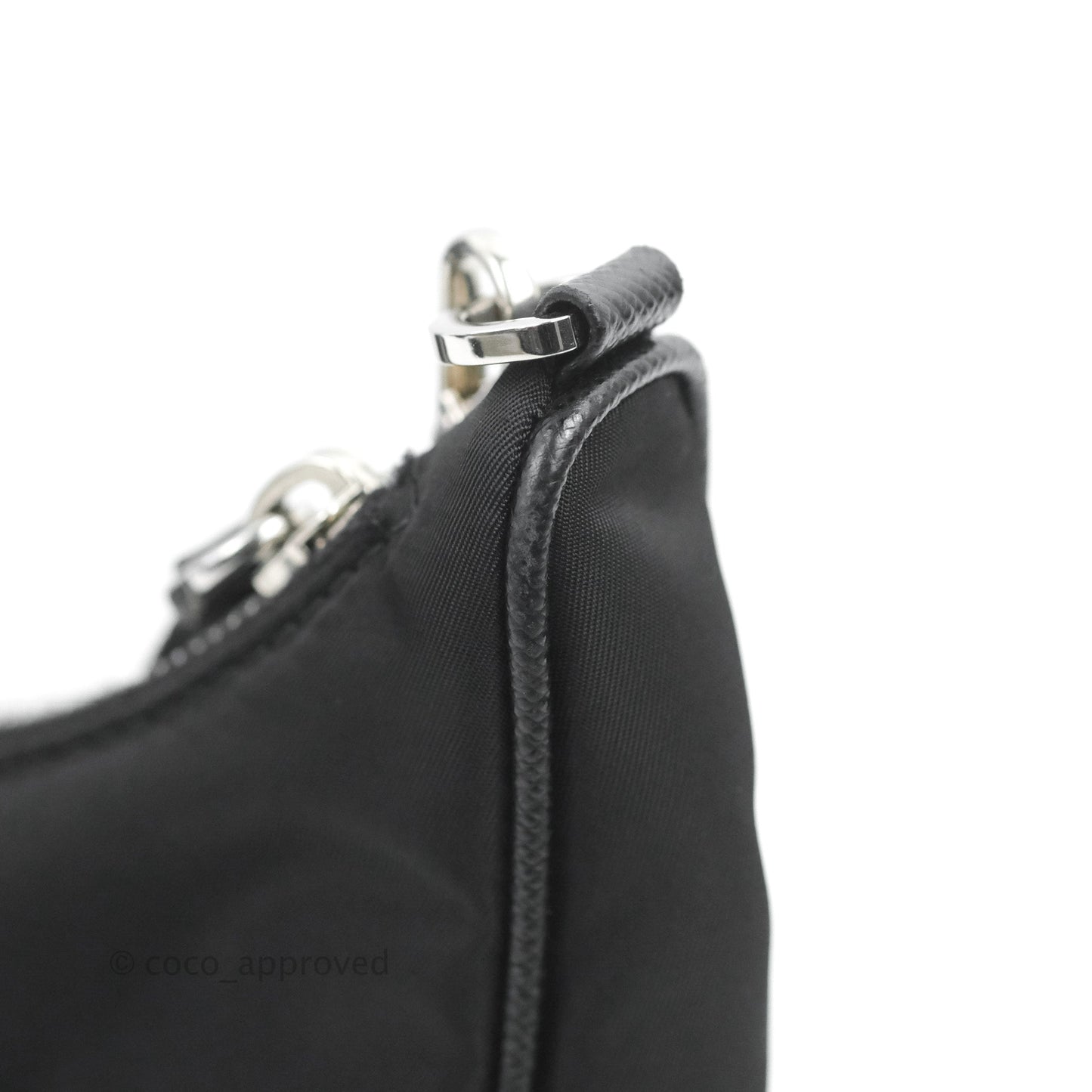 Prada Nylon Re-Edition 2005 Shoulder Bag Black