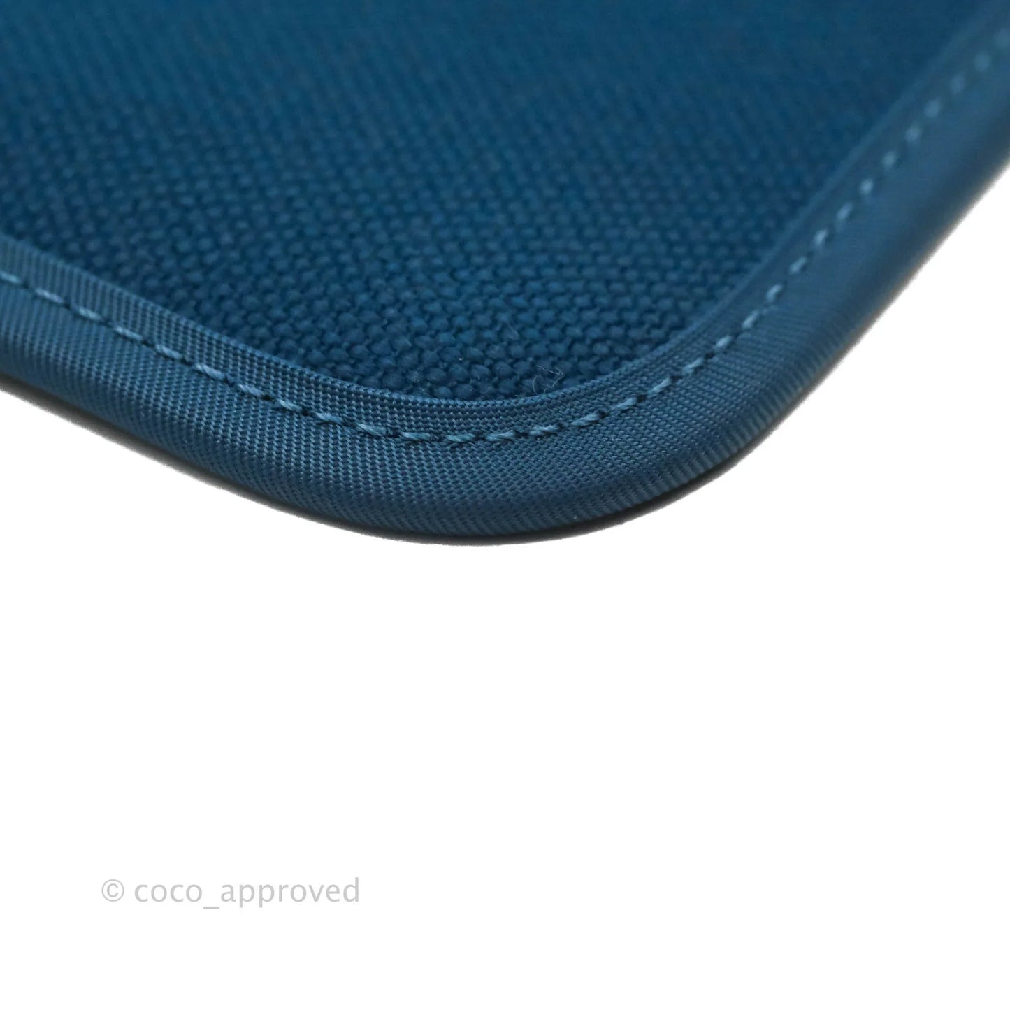 Hermès Herbag Zip 31 Bleu Ocean/Bleu Indigo Canvas Palladium Hardware