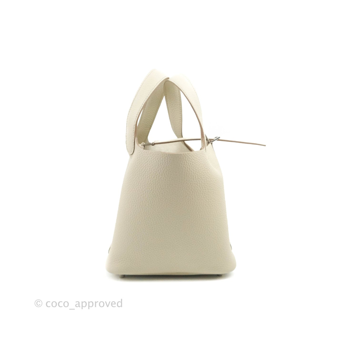 Hermès Picotin Lock 18 PM Beton 8L Clemence Palladium Hardware