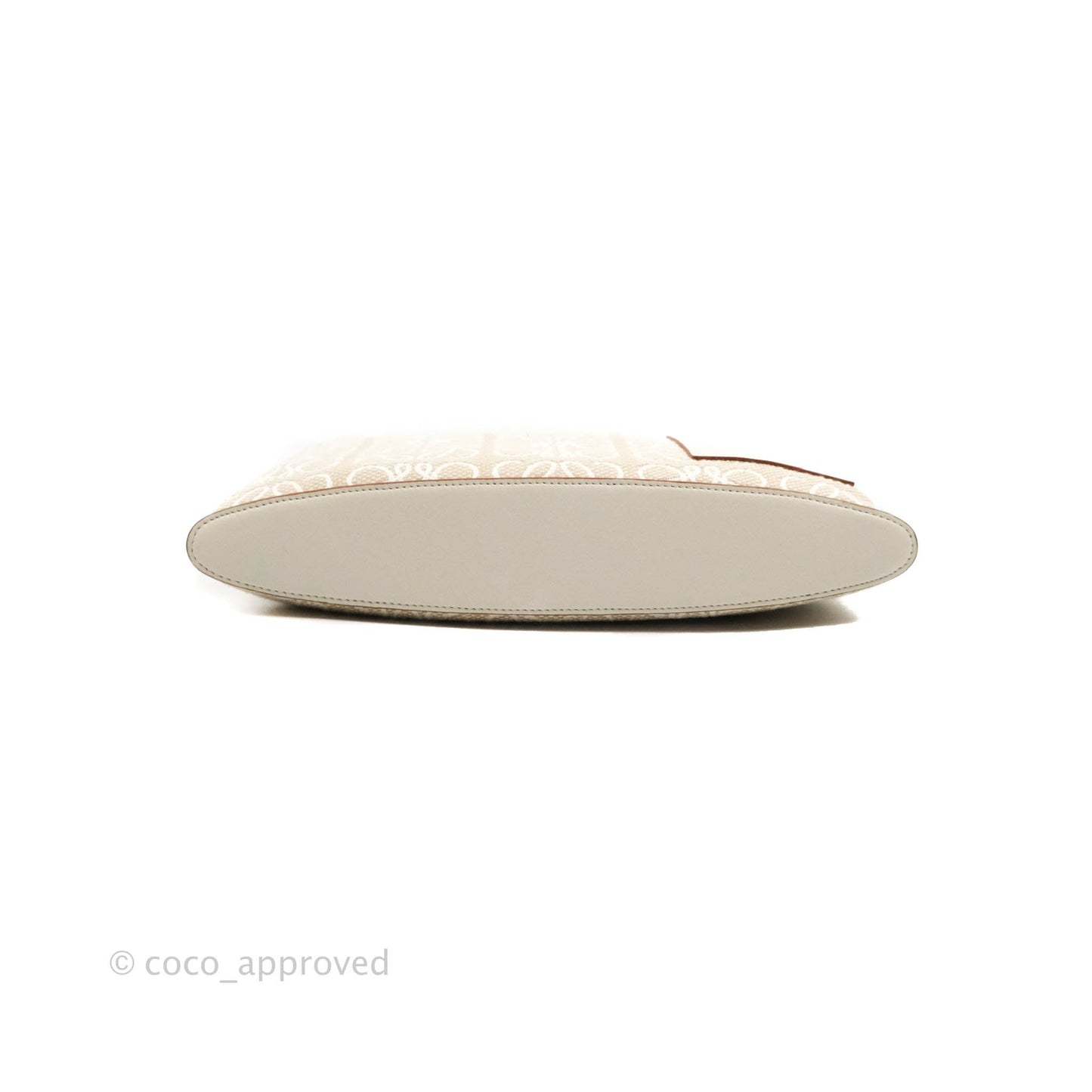 Loewe Paula's Ibiza Anagram Canvas Pouch Ivory White