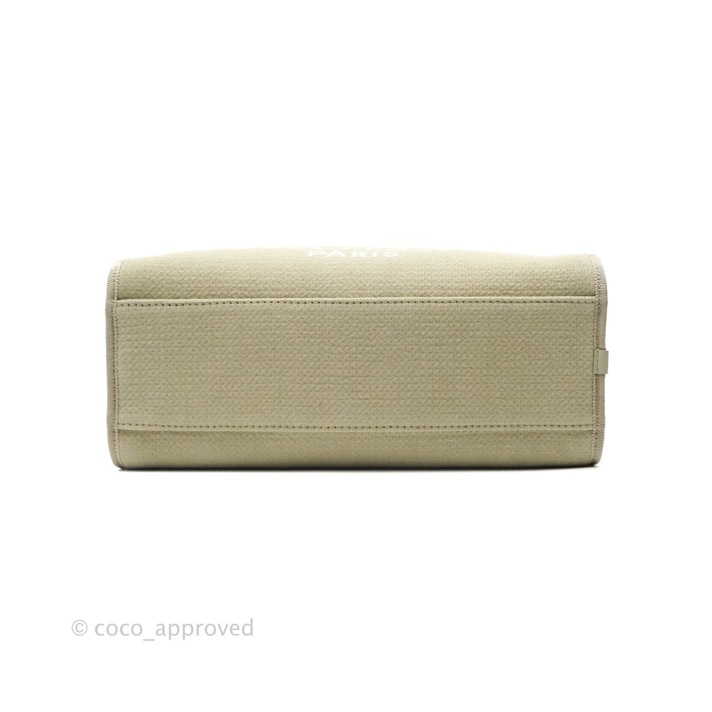 Chanel Deauville Bowling Bag Grey Silver Hardware
