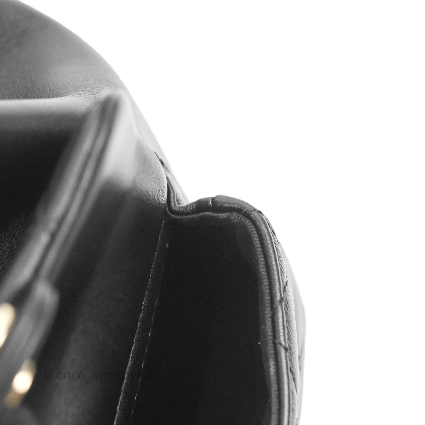 Chanel Quilted Small Duma Drawstring Backpack Black Lambskin 22A