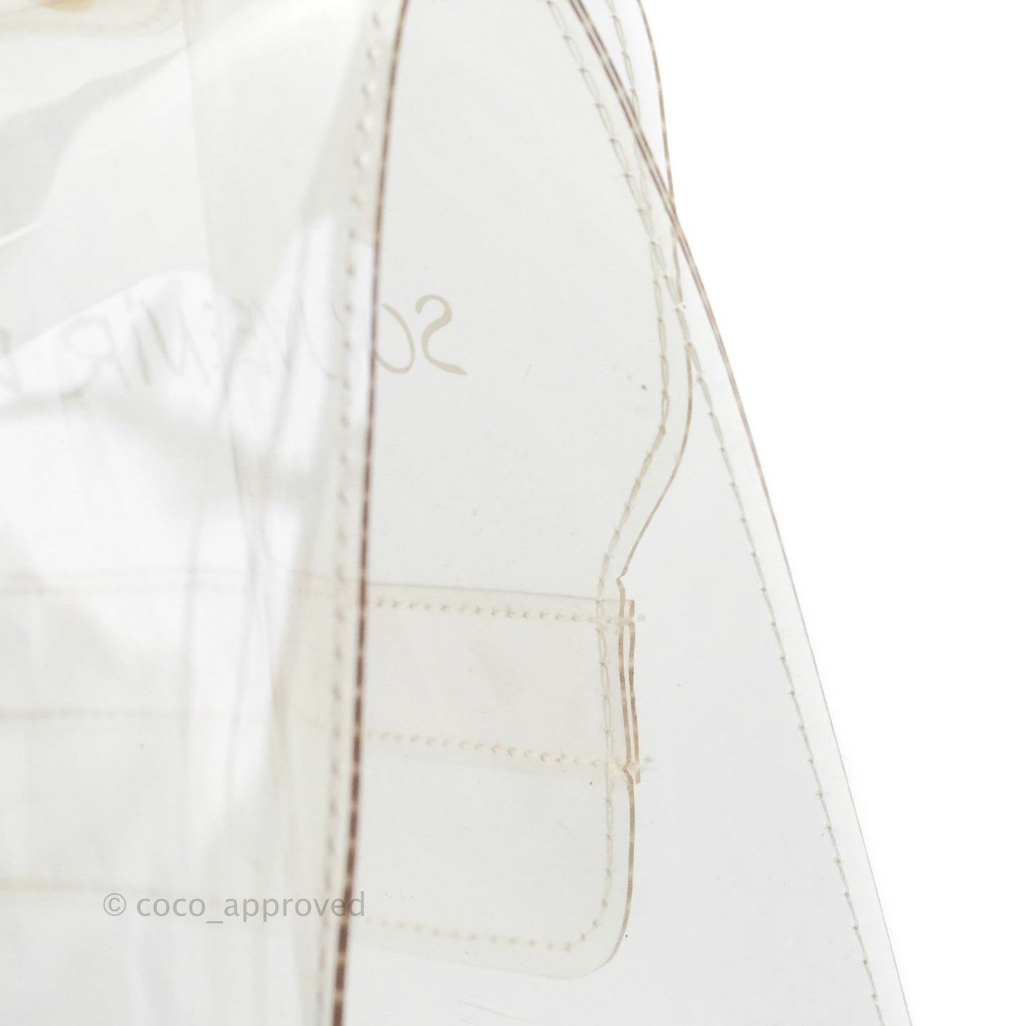 Hermès Vinyl Kelly Beach Bag Gold Hardware