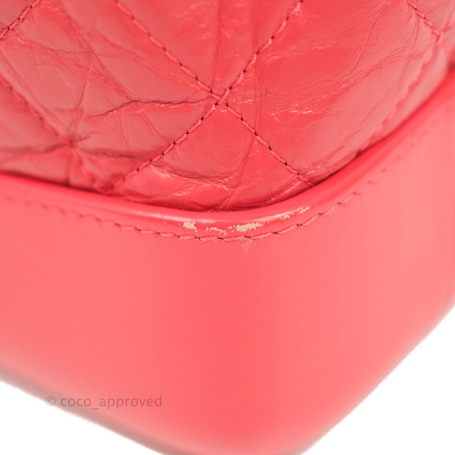 Chanel Small Gabrielle Backpack Dark Pink Aged Calfskin