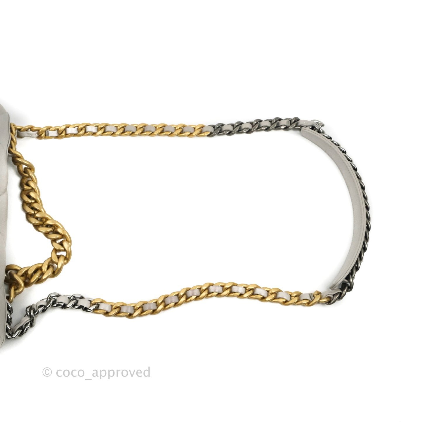 Chanel 19 Medium Grey Mixed Hardware