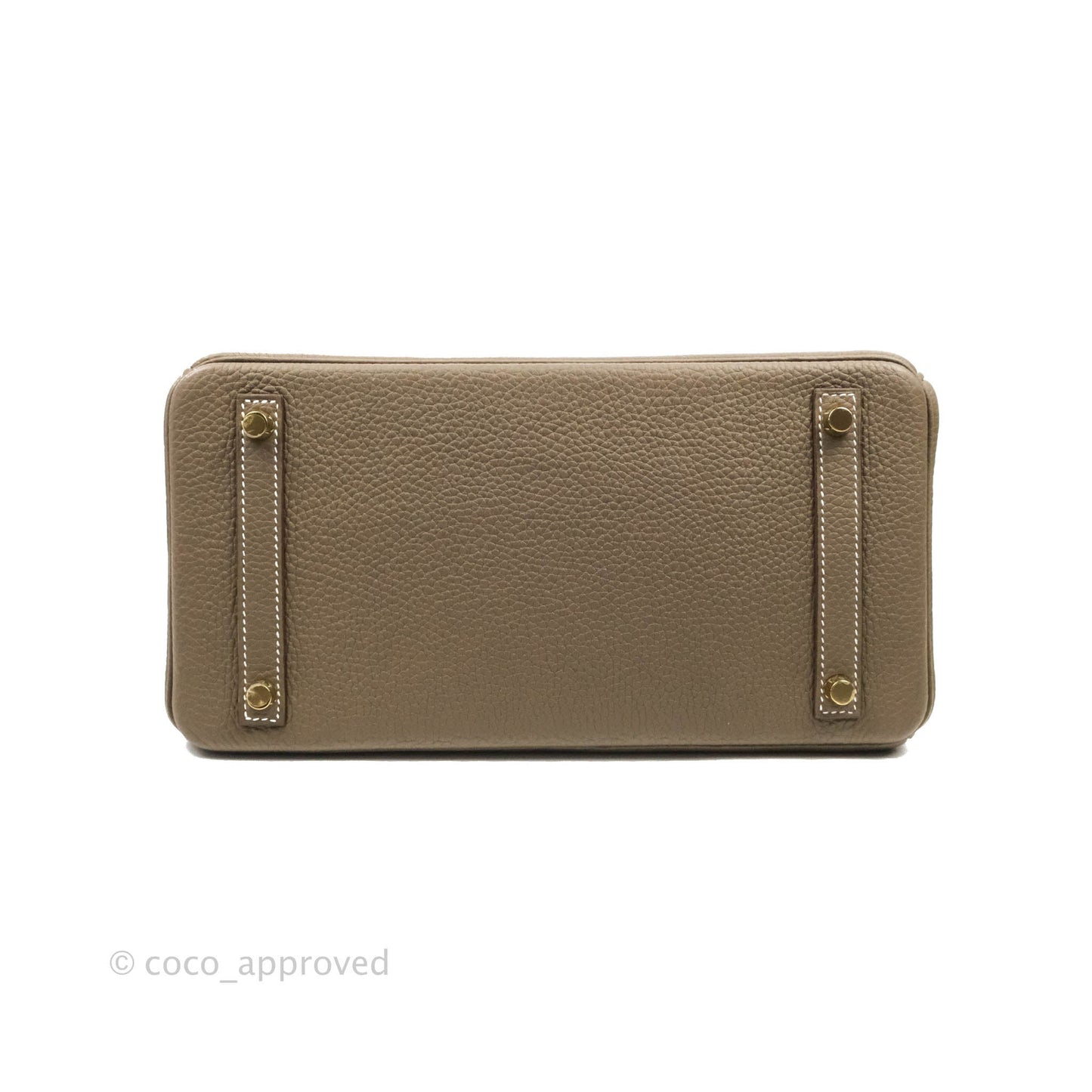 Hermès Birkin 30 Taurillon Clemence 18 Etoupe Gold Hardware
