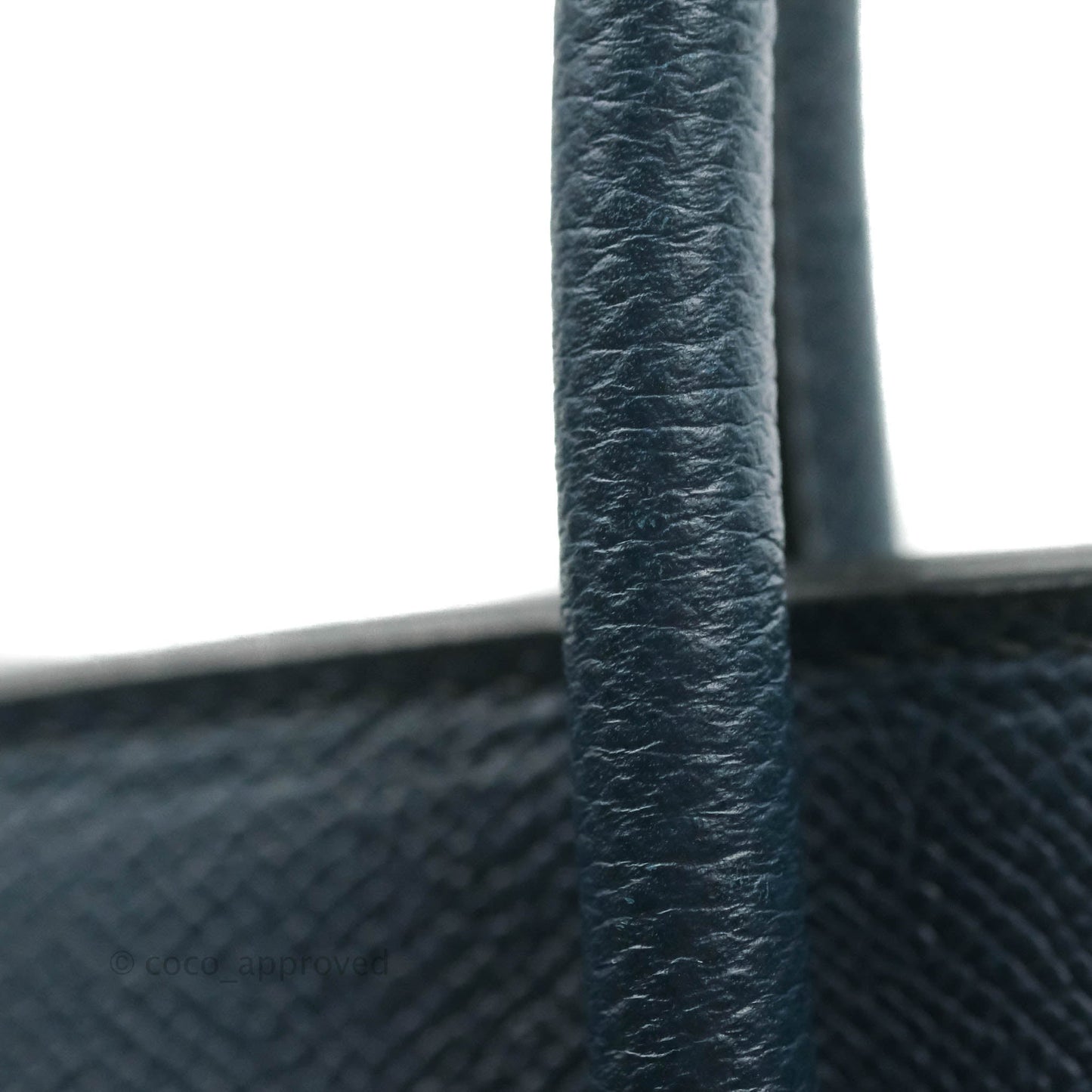 Hermès Birkin 30 Navy Epsom Silver Hardware