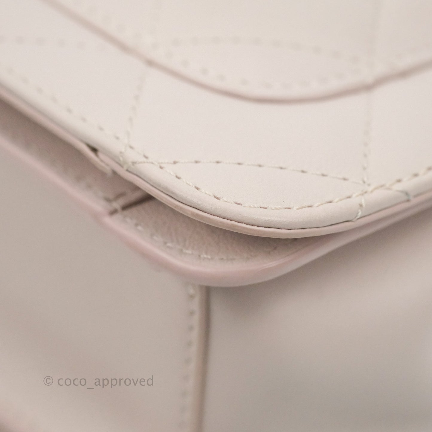 Chanel Small Coco Lady Quilted Flap Bag With Top Handle Light Pink Calfskin Gold Hardware
