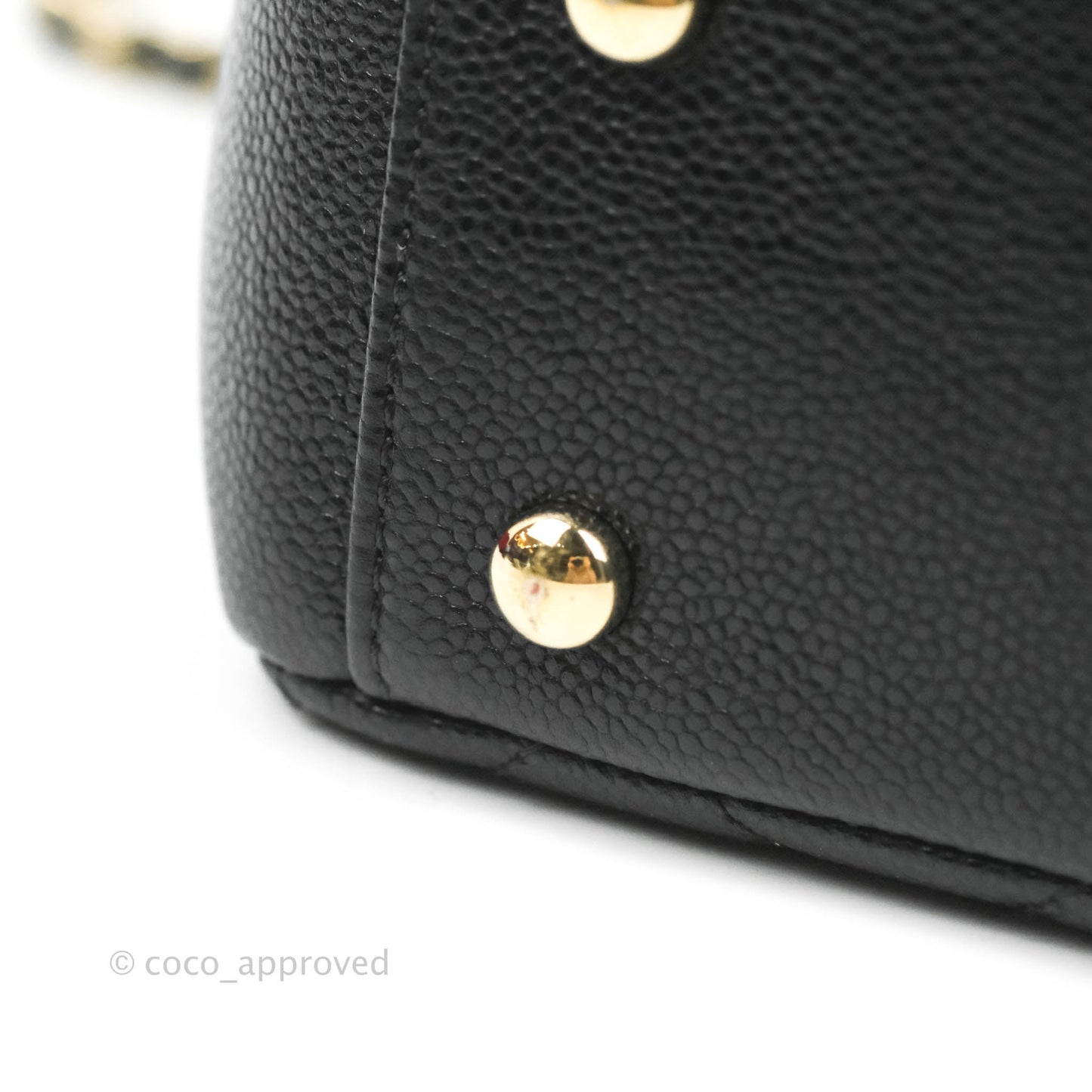 Chanel Quilted Small Business Affinity Flap Black Caviar Gold Hardware
