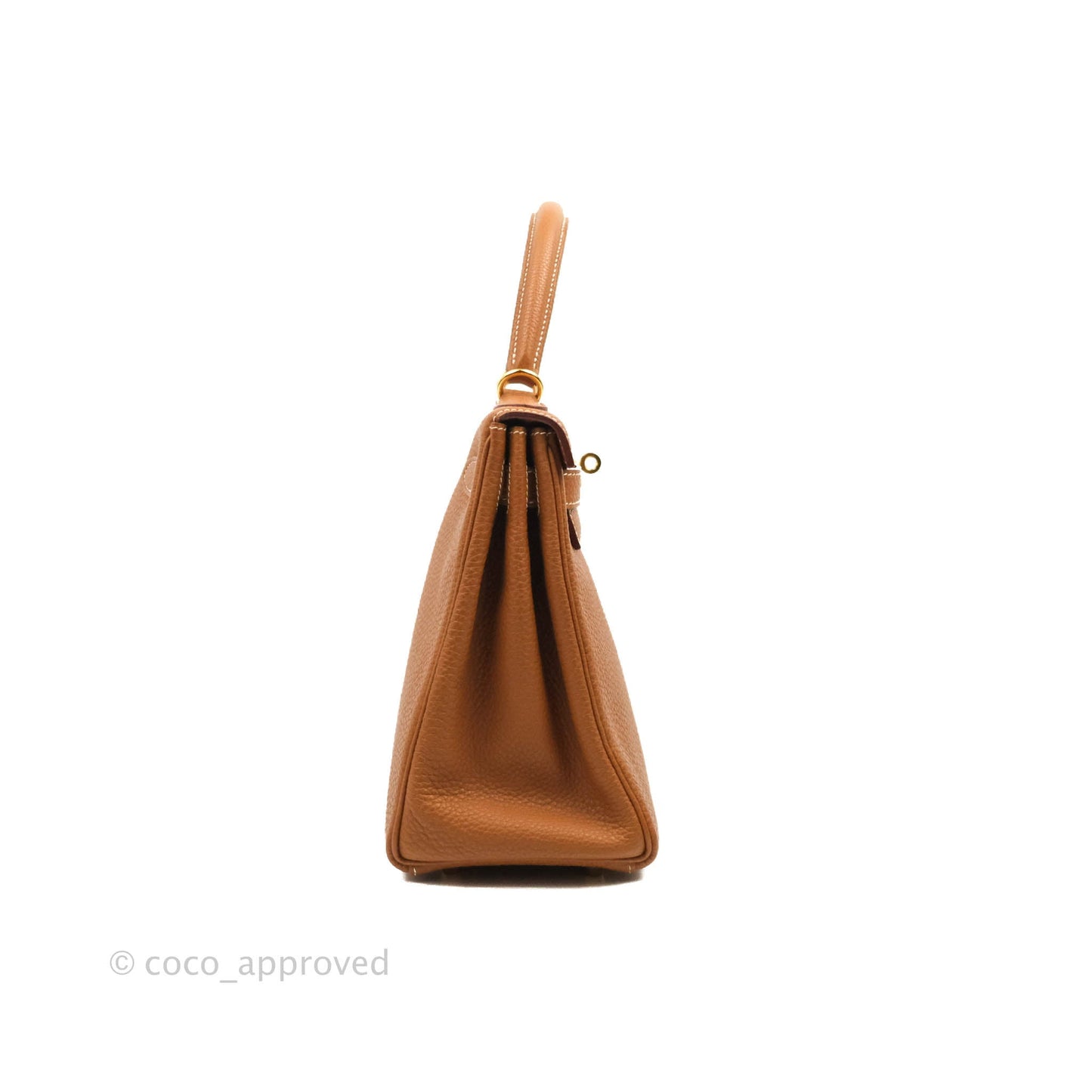 Hermès Kelly 28 Gold Clemence Gold Hardware